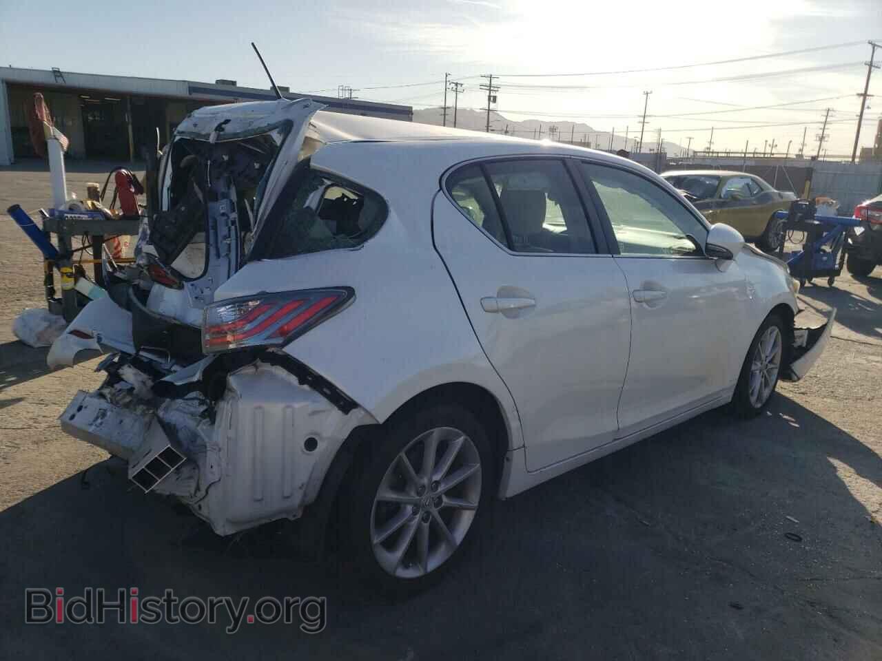2012 LEXUS CT 200 - VIN: JTHKD5BH3C2091026 - Фото 4