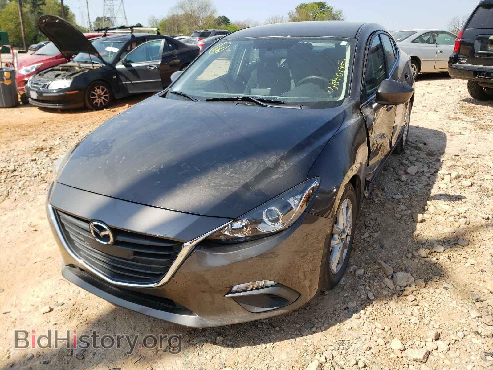 2014 MAZDA 3 - VIN: JM1BM1V79E1123385 - Фото 2