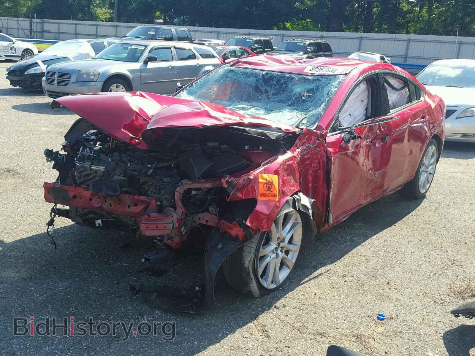 2016 MAZDA 6 - VIN: JM1GJ1V59G1439644 - Фото 2