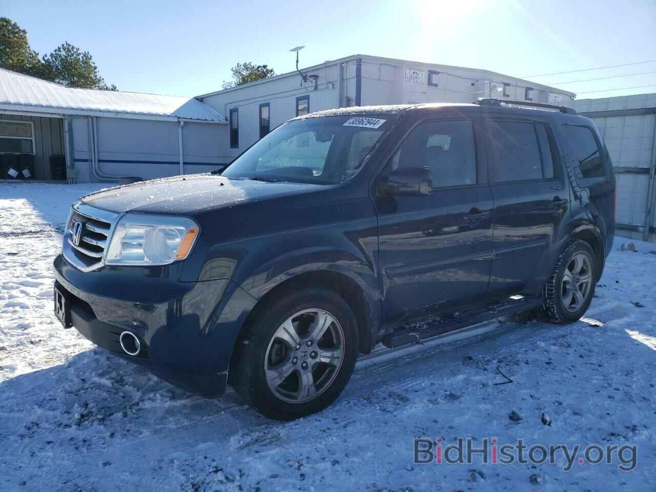 Photo 5FNYF3H5XCB039848 - HONDA PILOT 2012