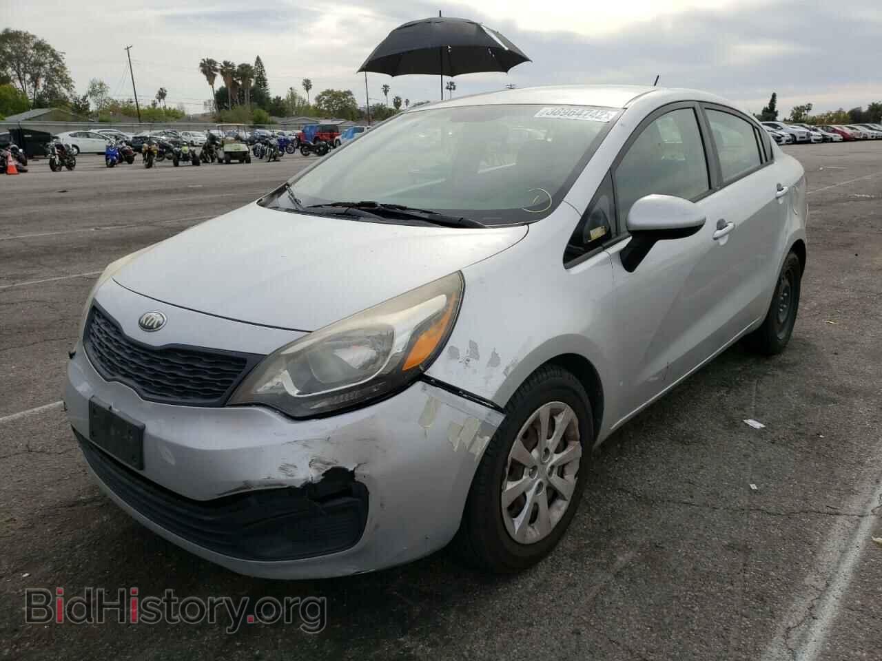 2013 KIA RIO - VIN: KNADM4A33D6251441 - Фото 2