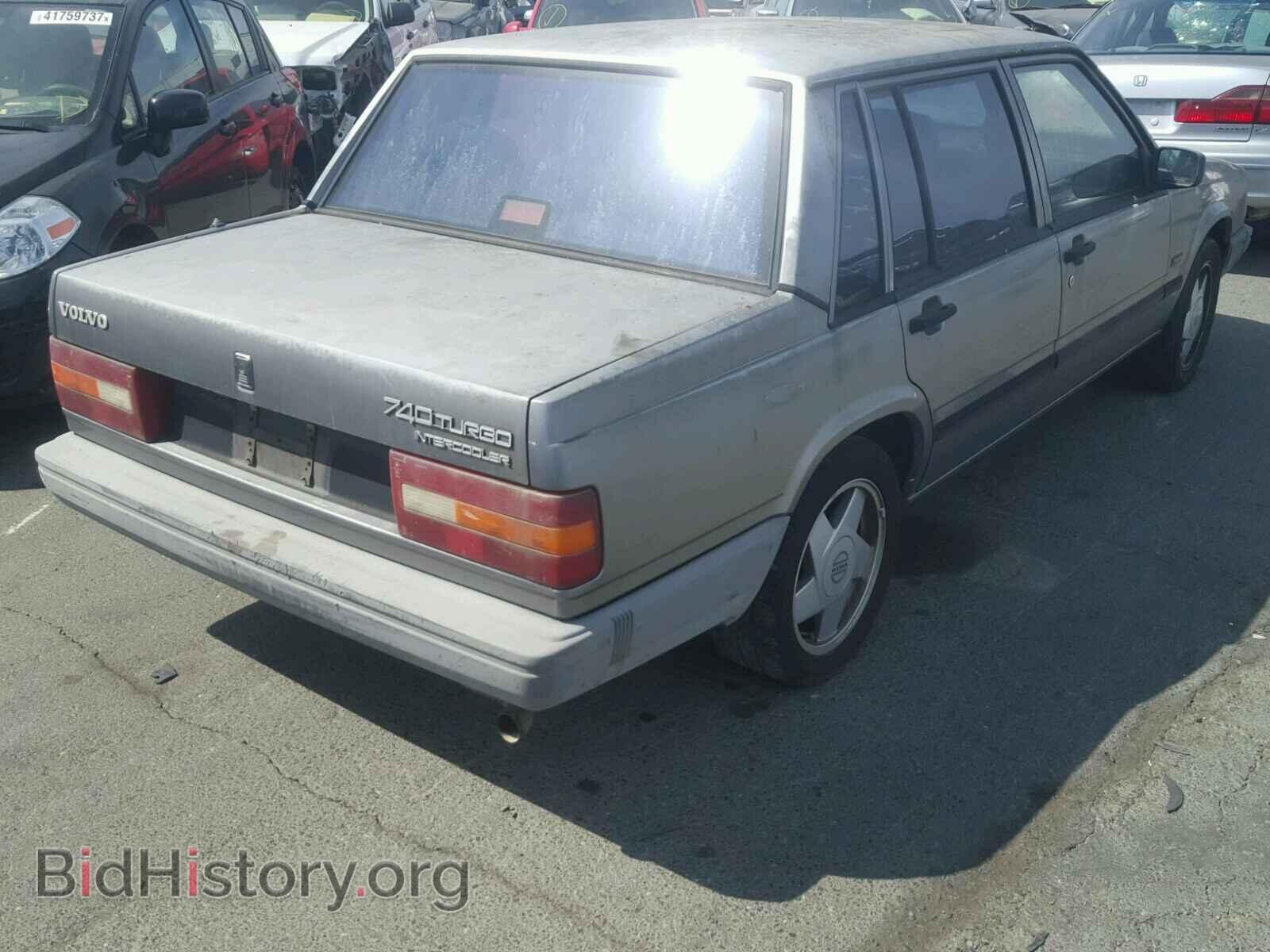1990 VOLVO 740 - VIN: YV1FA8746L2461625 - Фото 4