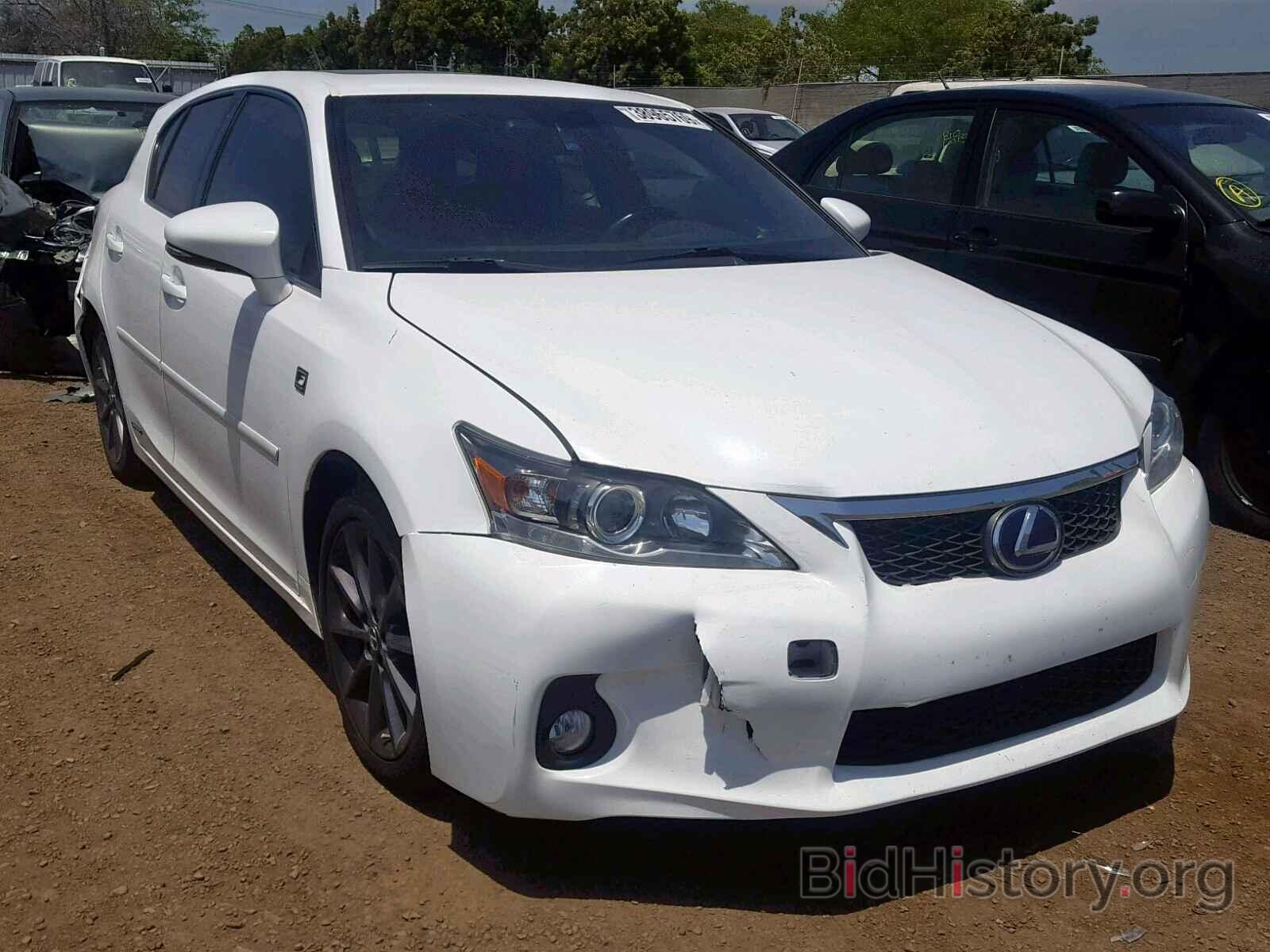 Фотография JTHKD5BH9D2168127 - LEXUS CT 200 2013