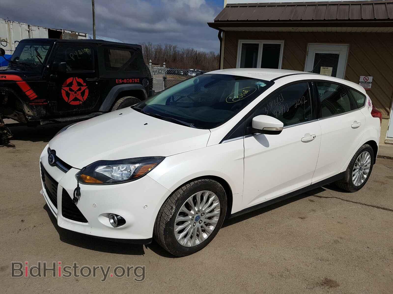 2012 FORD FOCUS - VIN: 1FAHP3N22CL350393 - Фото 2