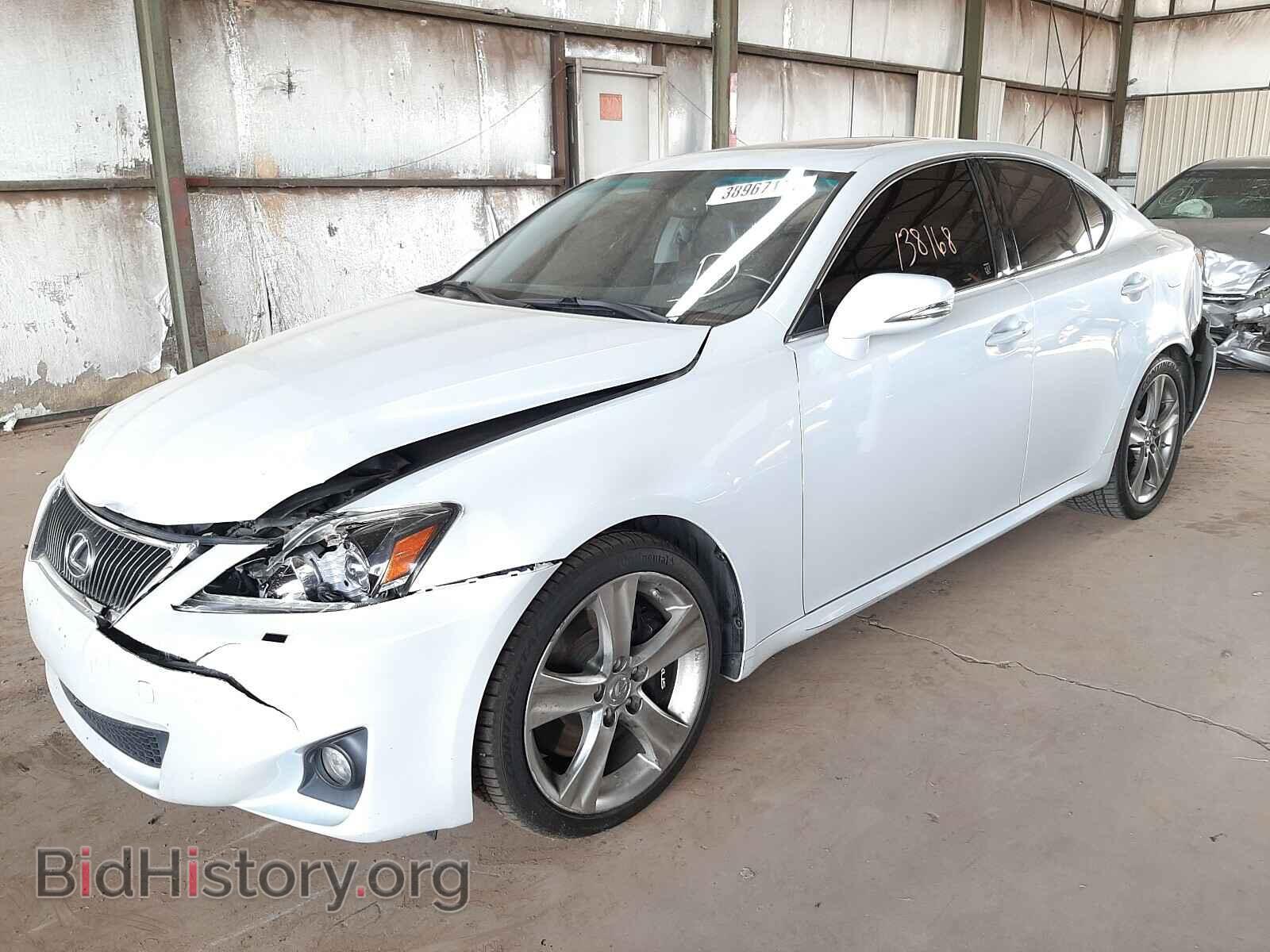 2011 LEXUS IS - VIN: JTHBE5C24B5025993 - Фото 2