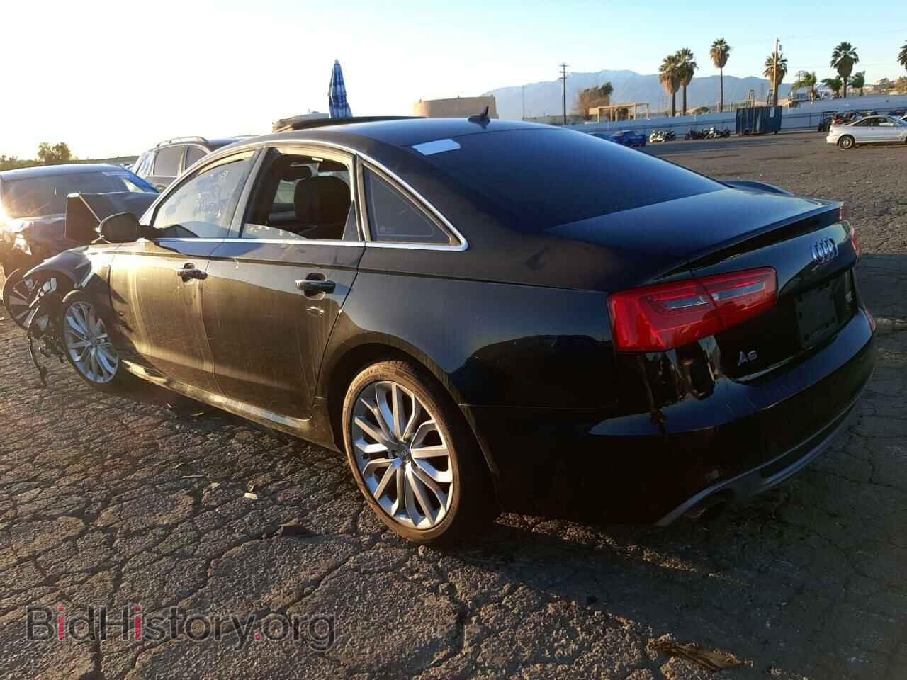 2014 AUDI A6 - VIN: WAUHGBFC9EN146156 - Фото 2