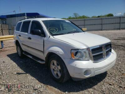 2007 Dodge DURANGO Durango SL, белый — VIN 1D8HD48P87F507799, Copart