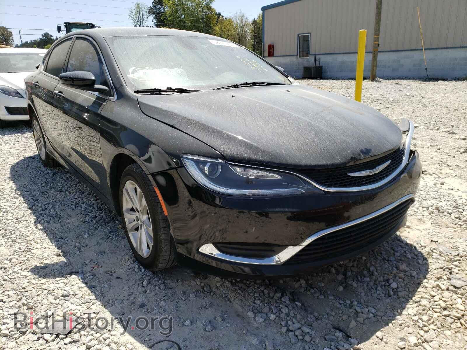 Фотография 1C3CCCAB6GN179832 - CHRYSLER 200 2016