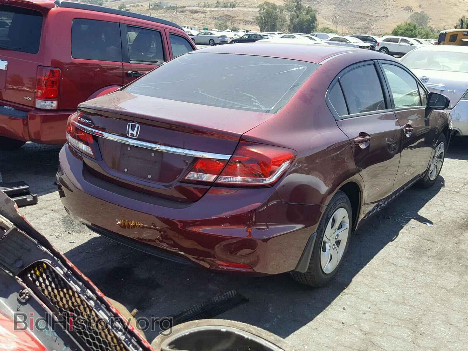 2014 HONDA CIVIC LX - VIN: 19XFB2F5XEE263890 - Фото 4