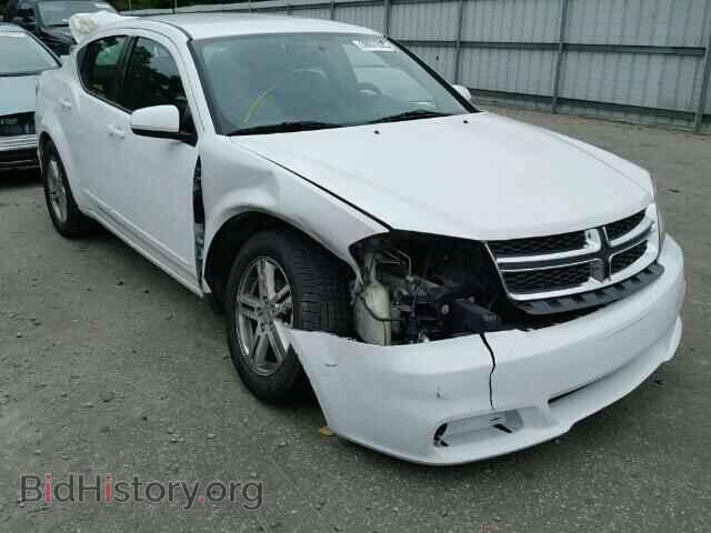 Фотография 1C3CDZCB8CN157368 - DODGE AVENGER 2012