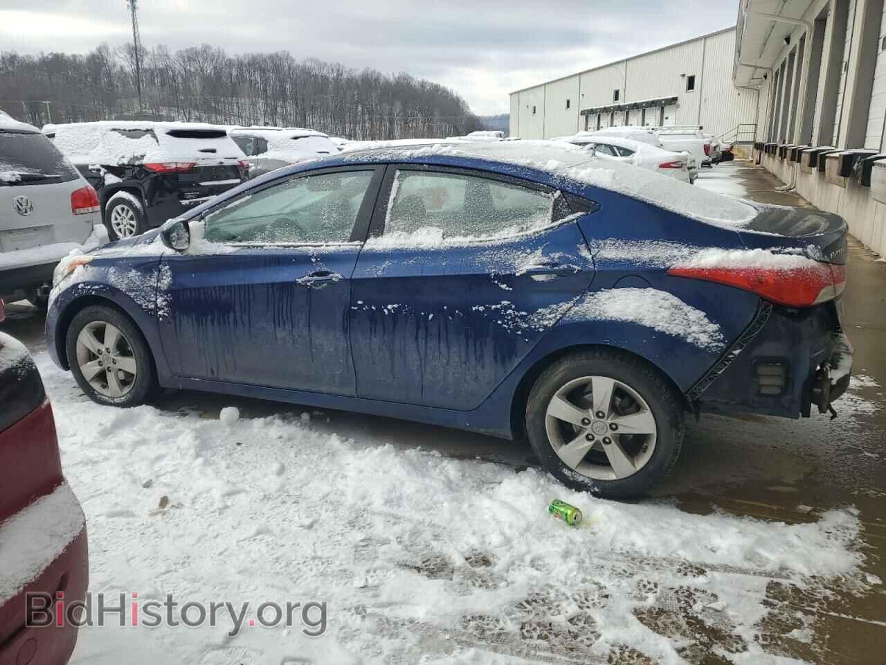 2013 HYUNDAI ELANTRA - VIN: KMHDH4AE2DU501879 - Фото 2