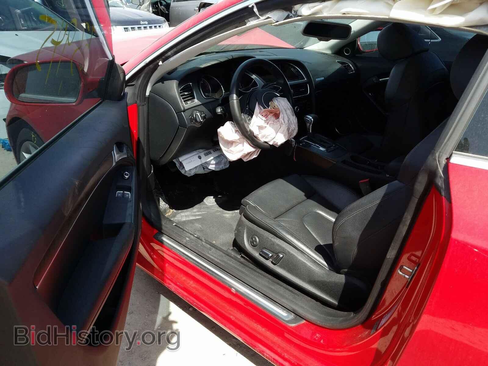 2013 AUDI A5 - VIN: WAULFAFR9DA062176 - Фото 9