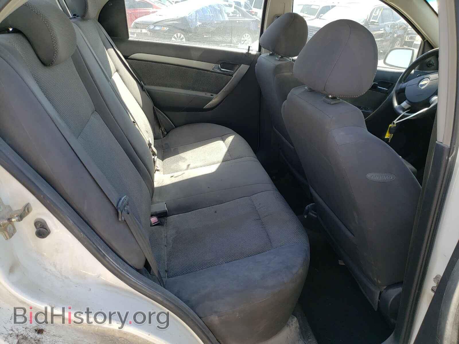2008 CHEVROLET AVEO - VIN: KL1TD56628B269800 - Фото 6