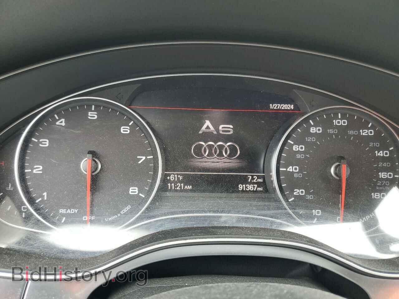 2016 AUDI A6 - VIN: WAUGFAFC3GN011914 - Фото 9