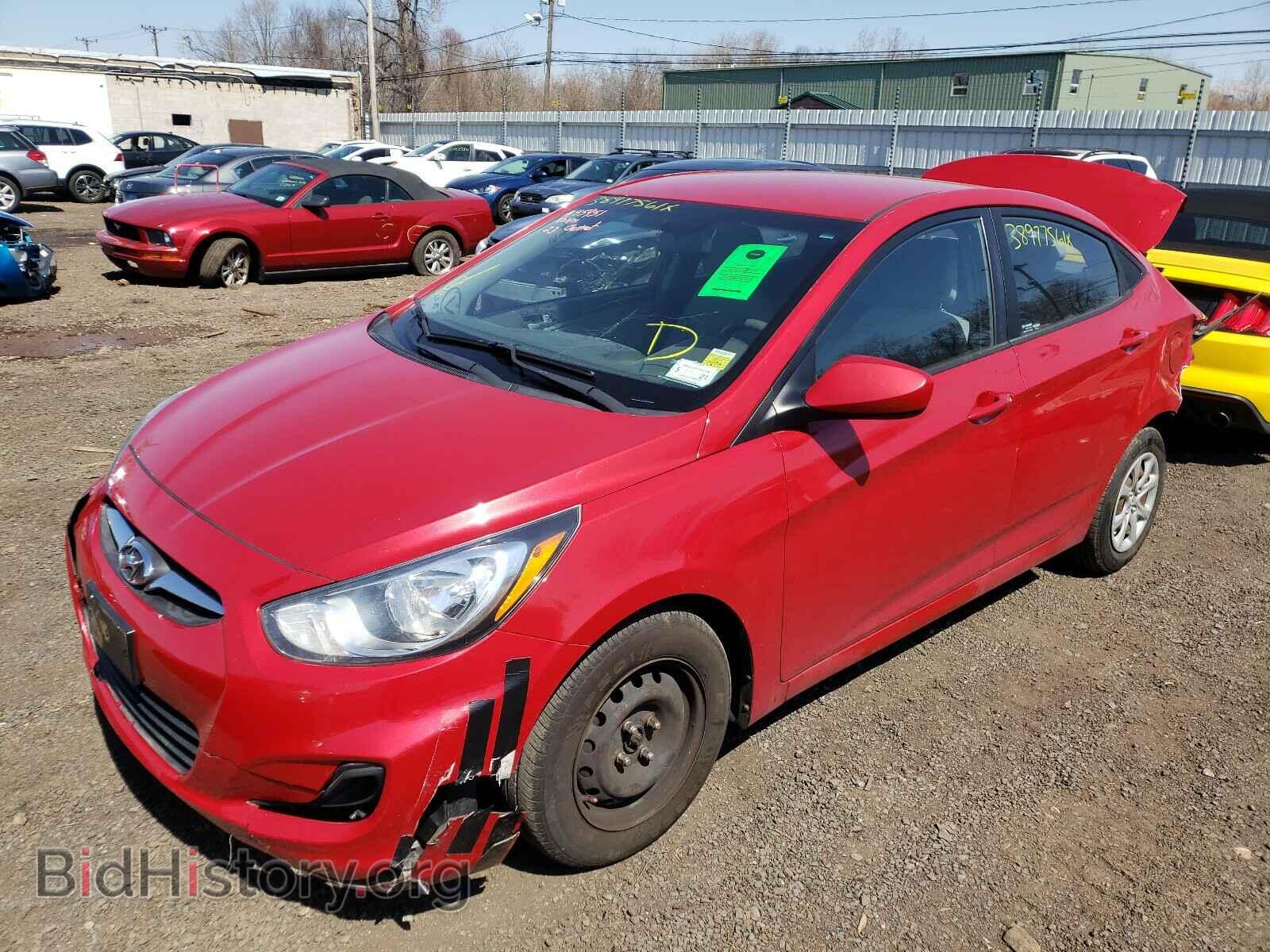2014 HYUNDAI ACCENT - VIN: KMHCT4AE8EU590871 - Фото 2