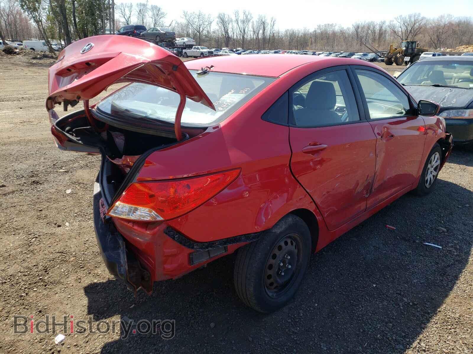 2014 HYUNDAI ACCENT - VIN: KMHCT4AE8EU590871 - Фото 4
