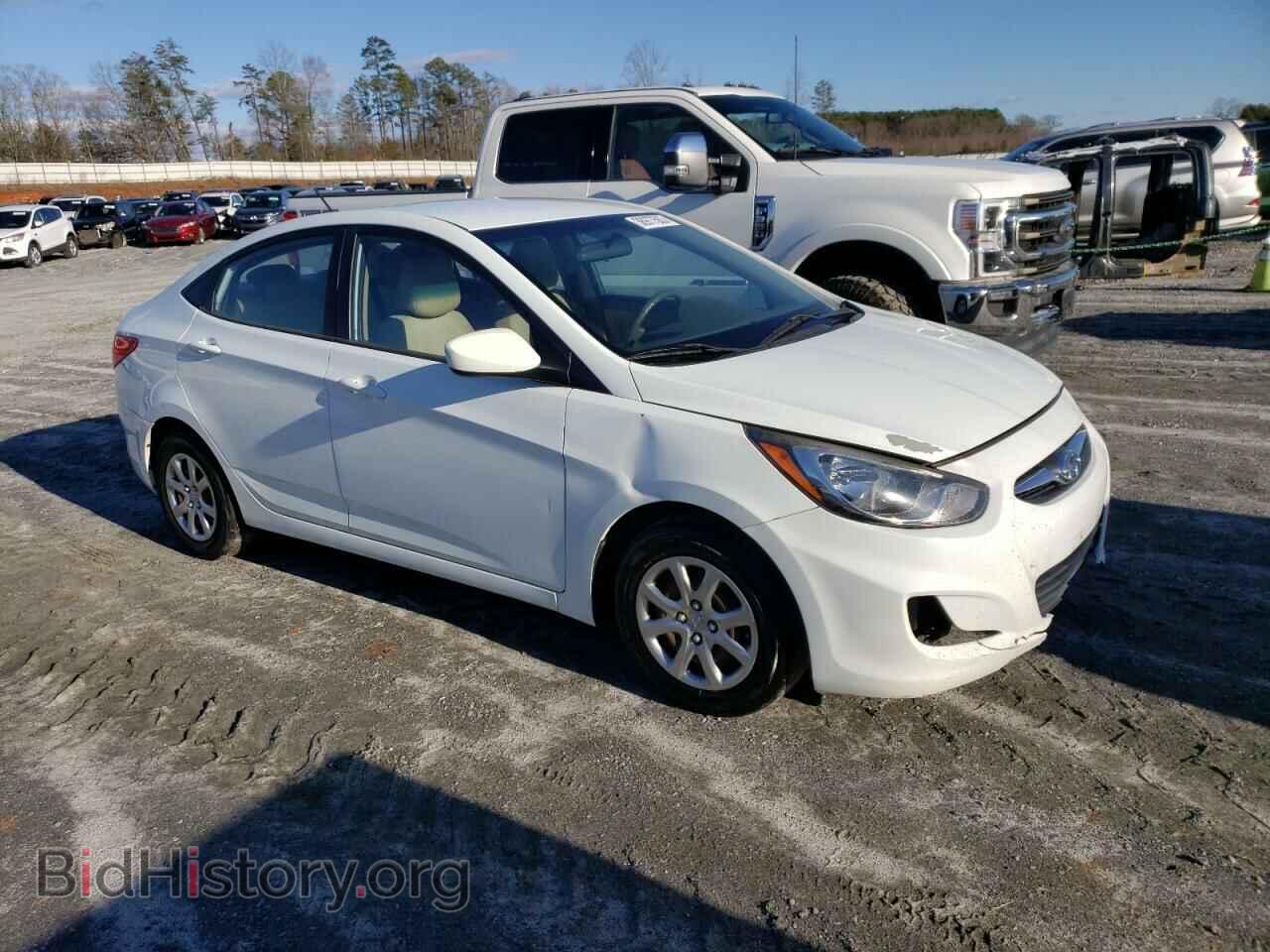 2013 HYUNDAI ACCENT - VIN: KMHCT4AE8DU272165 - Фото 4