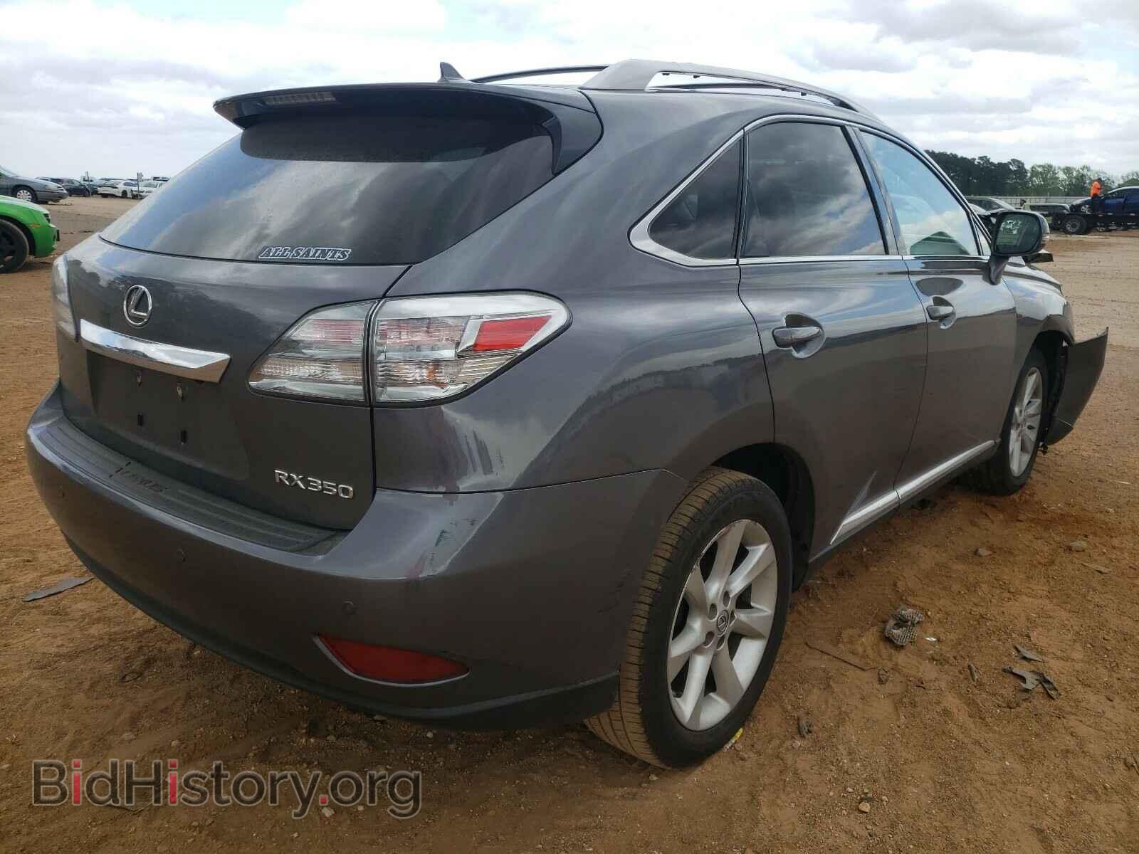 2012 LEXUS RX350 - VIN: JTJZK1BA3C2413193 - Фото 4