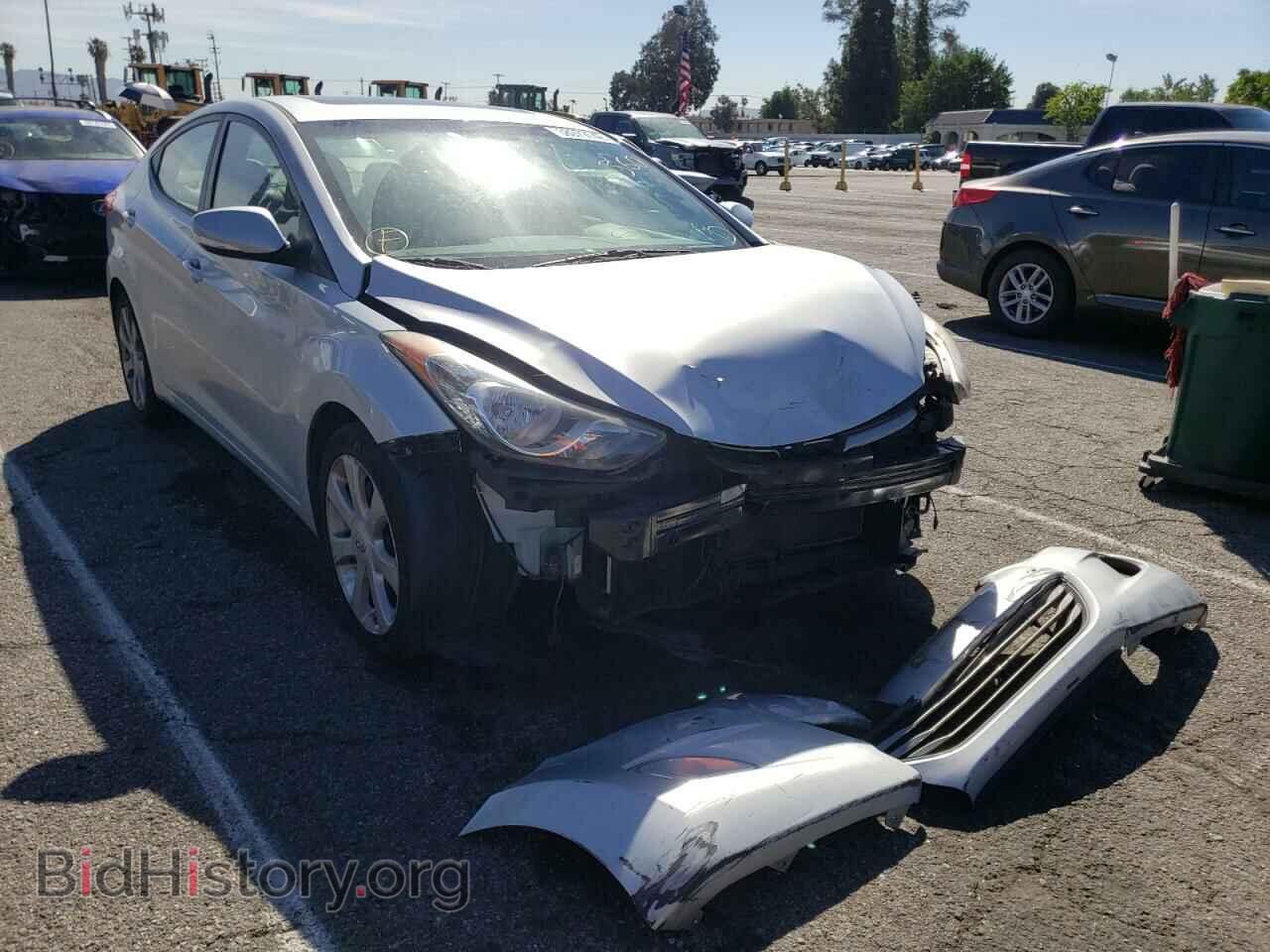 Photo 5NPDH4AE4CH095052 - HYUNDAI ELANTRA 2012