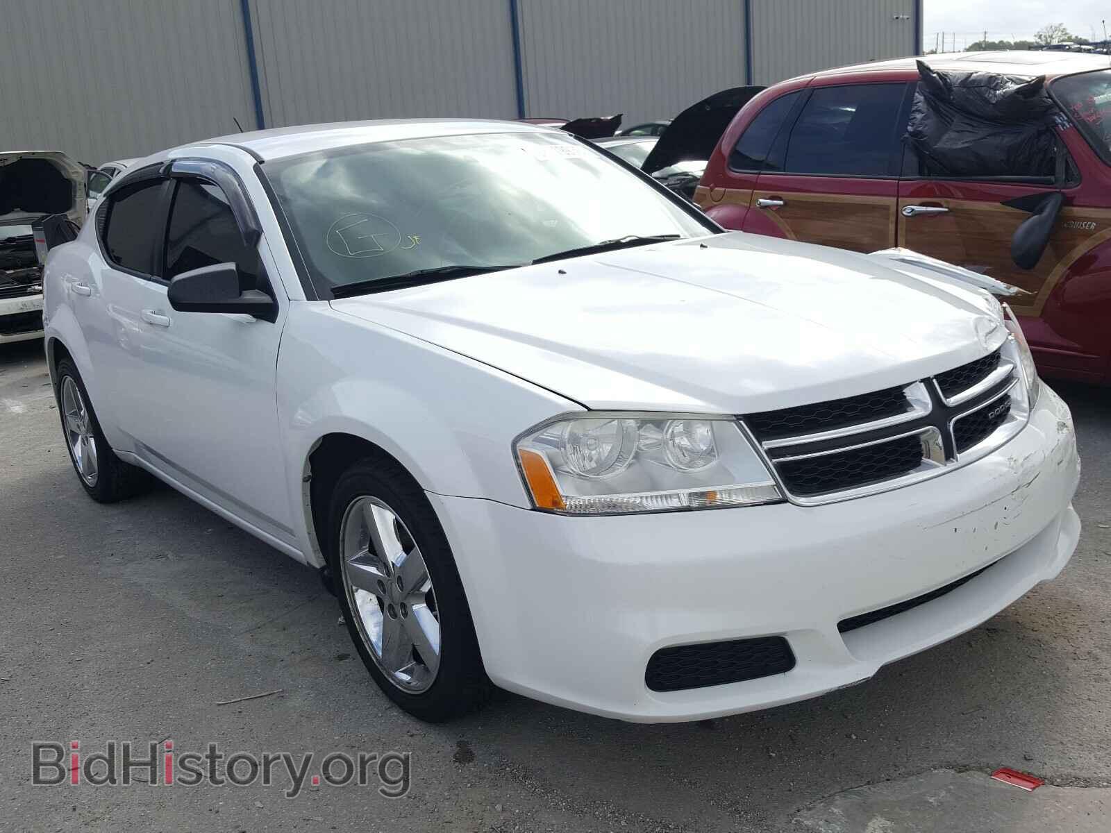 Фотография 1C3CDZAB5CN147271 - DODGE AVENGER 2012