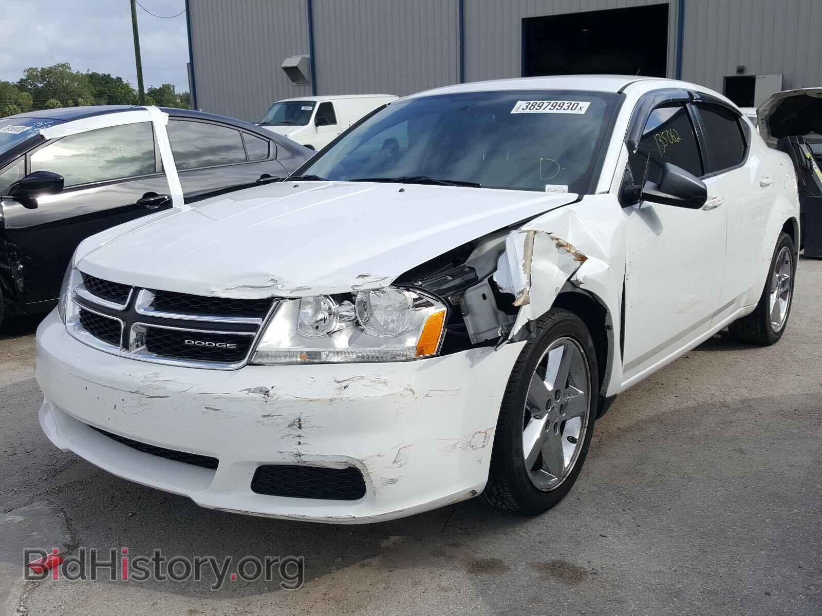 2012 DODGE AVENGER - VIN: 1C3CDZAB5CN147271 - Фото 2