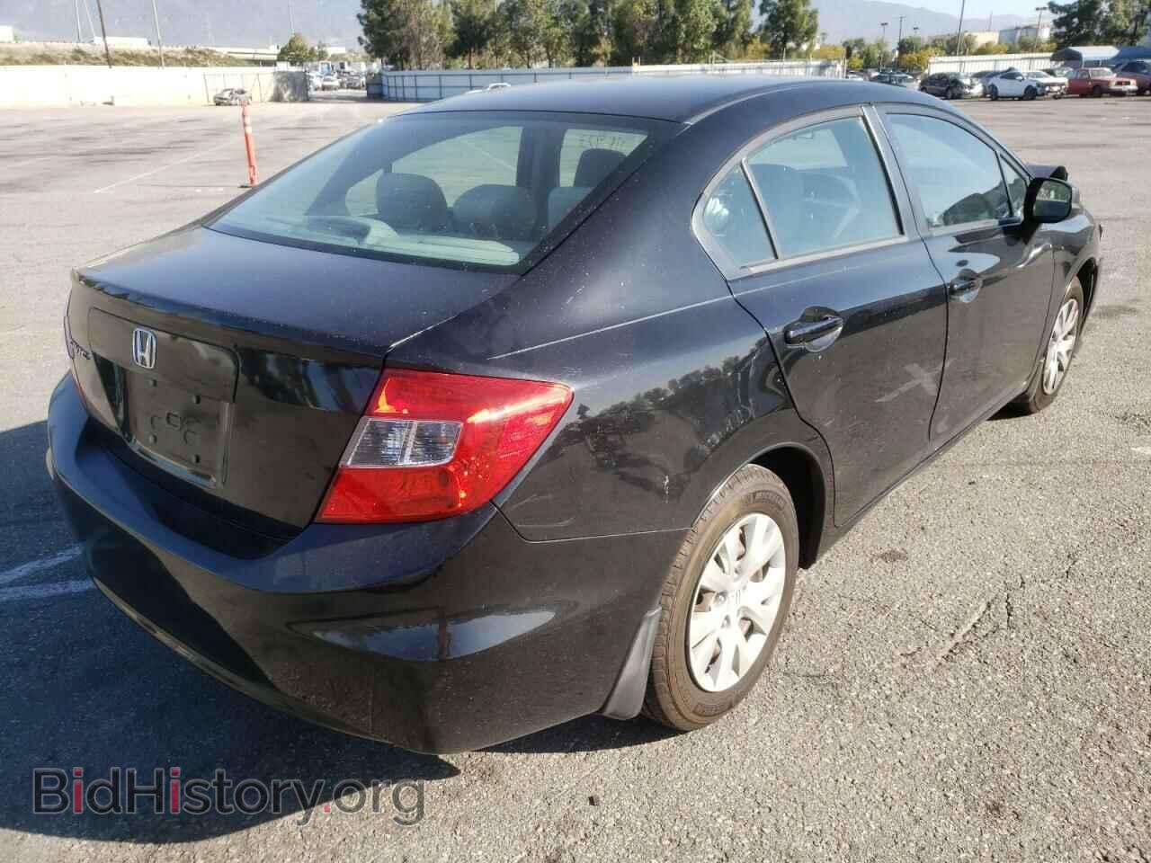 2012 HONDA CIVIC - VIN: 19XFB2F54CE371757 - Фото 4