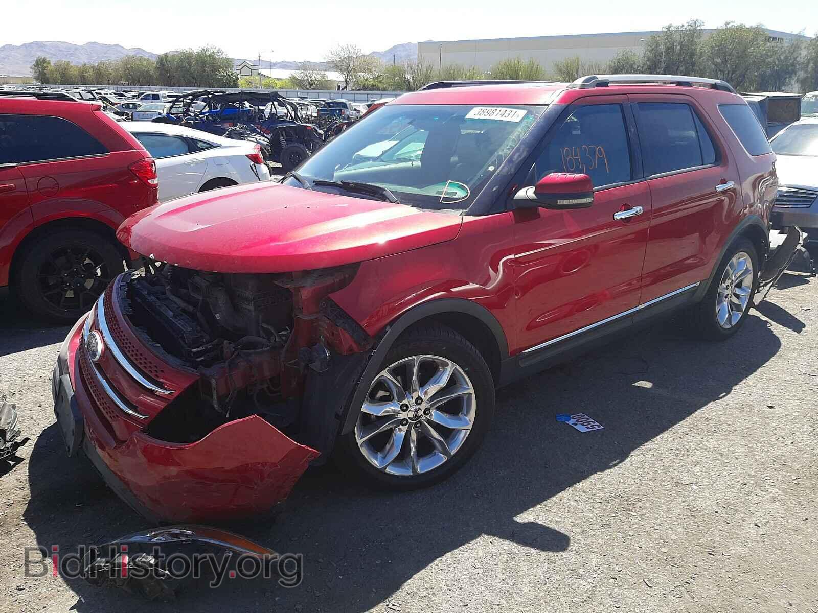 2011 FORD EXPLORER - VIN: 1FMHK7F8XBGA05859 - Фото 2