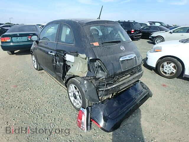 2013 FIAT 500 - VIN: 3C3CFFAR0DT511796 - Фото 3