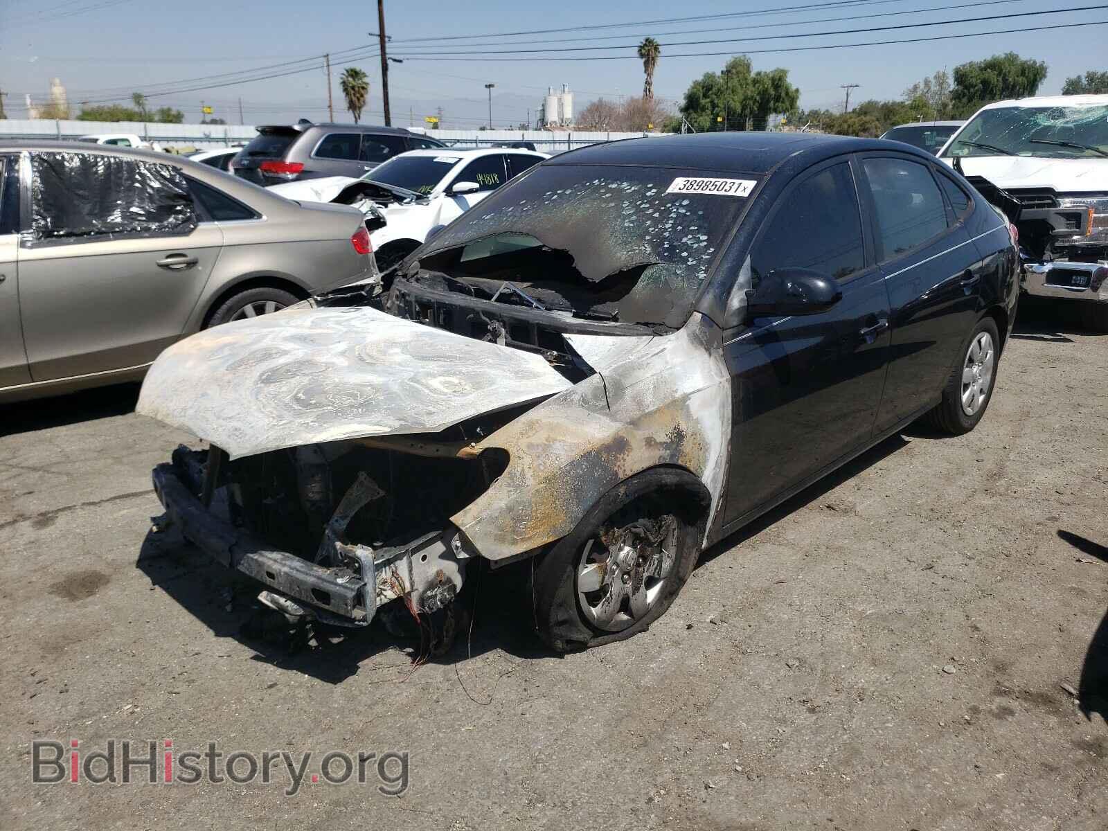 2008 HYUNDAI ELANTRA - VIN: KMHDU46D48U387708 - Фото 2