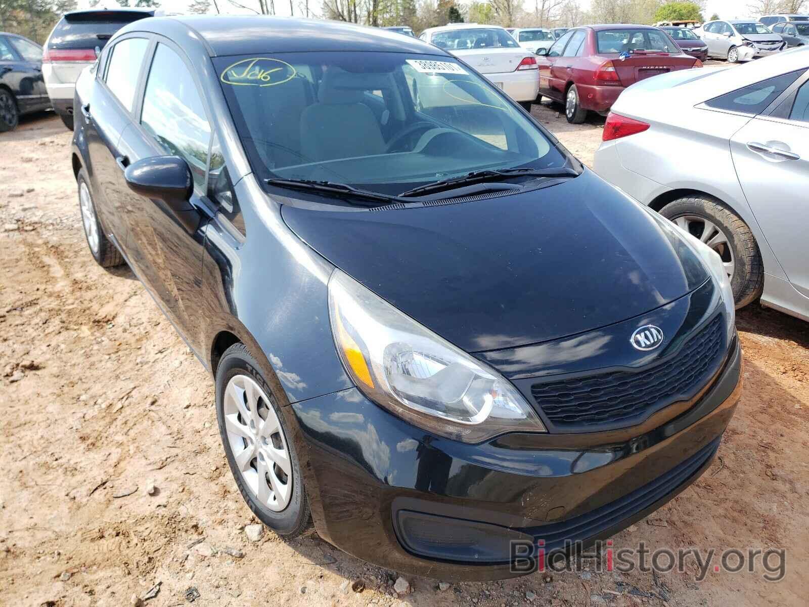 Photo KNADM4A38E6348877 - KIA RIO 2014