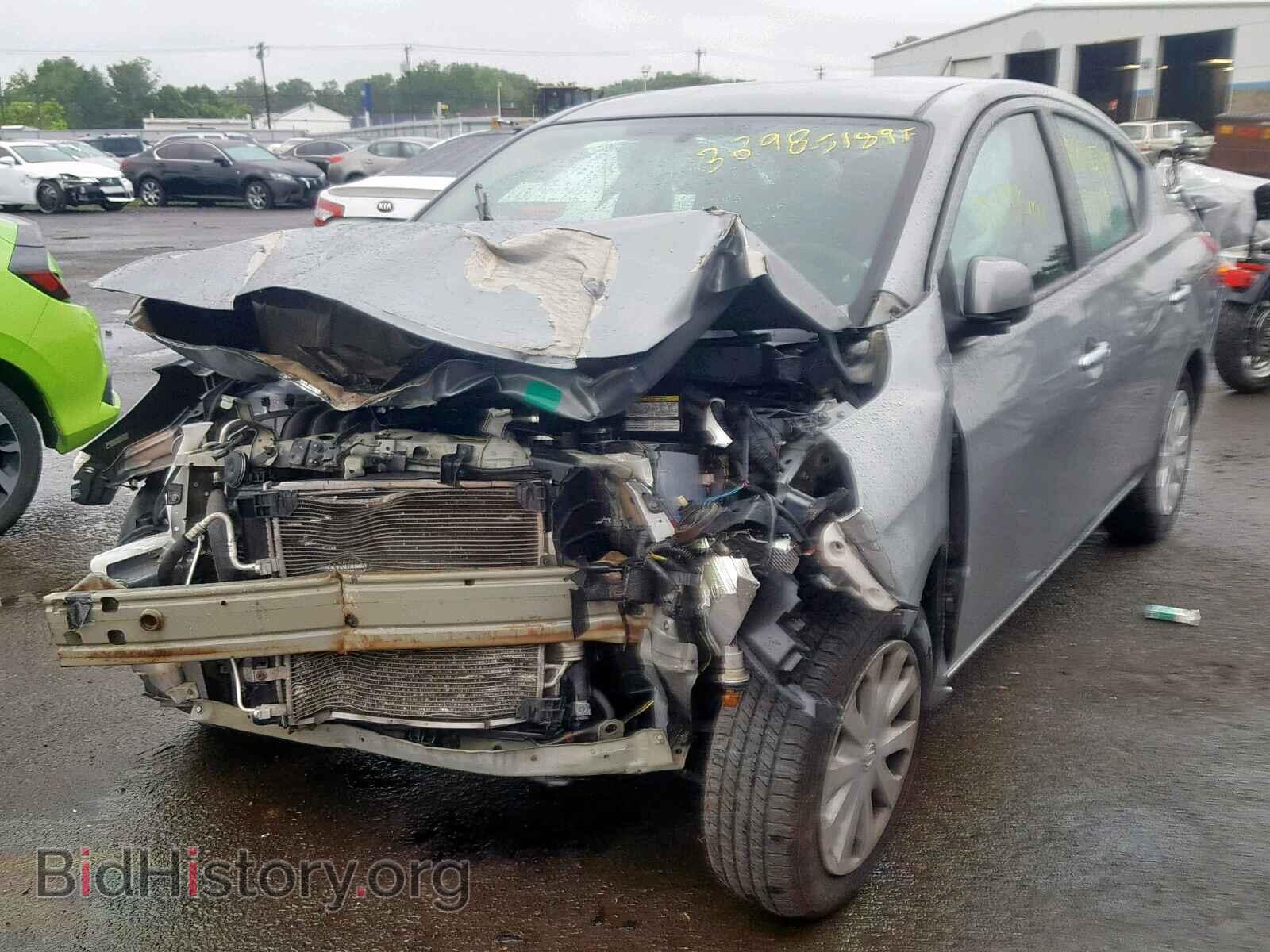 2013 NISSAN VERSA - VIN: 3N1CN7AP2DL829019 - Фото 2