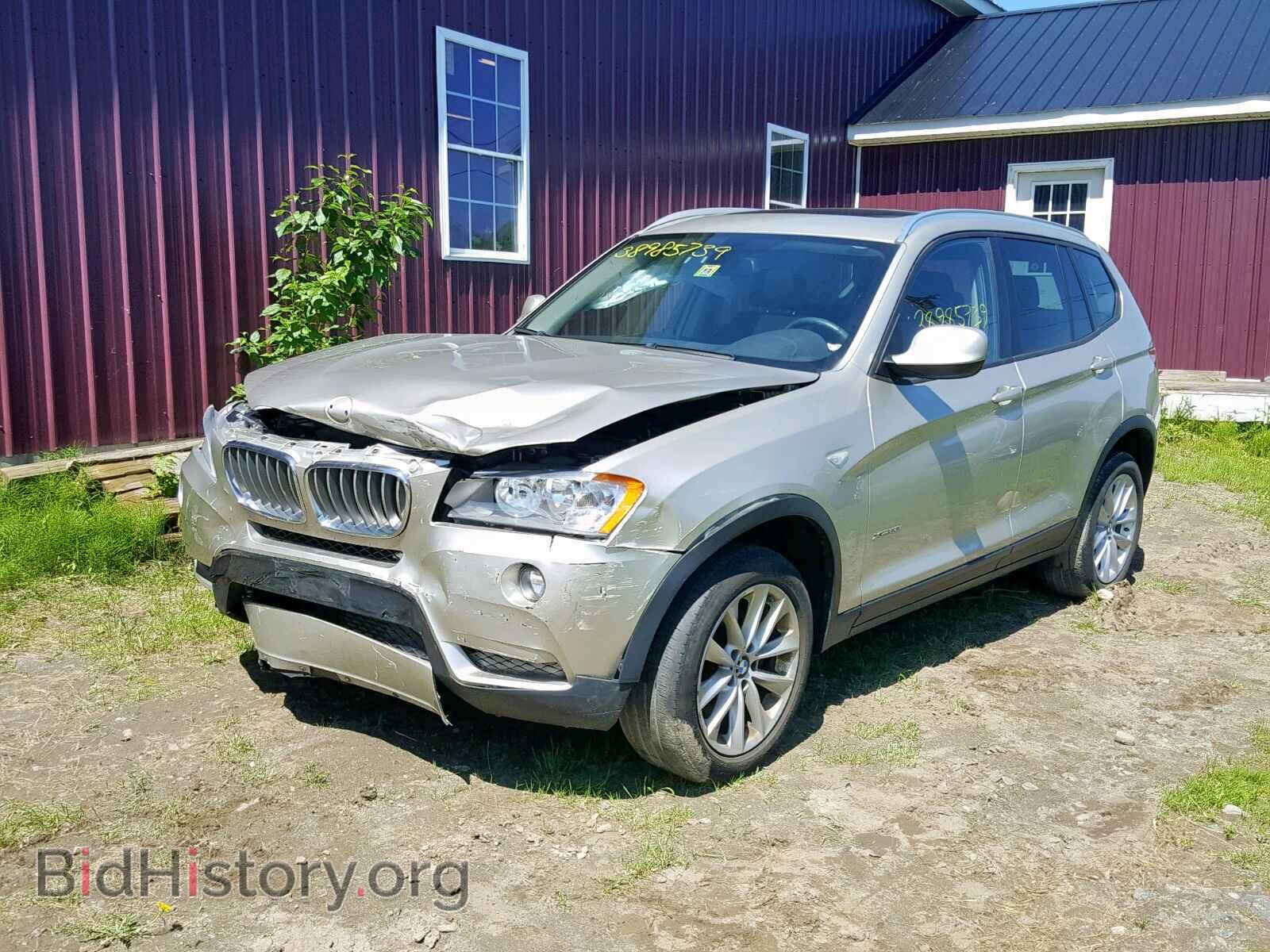 2014 BMW X3 - VIN: 5UXWX9C57E0D43091 - Фото 2