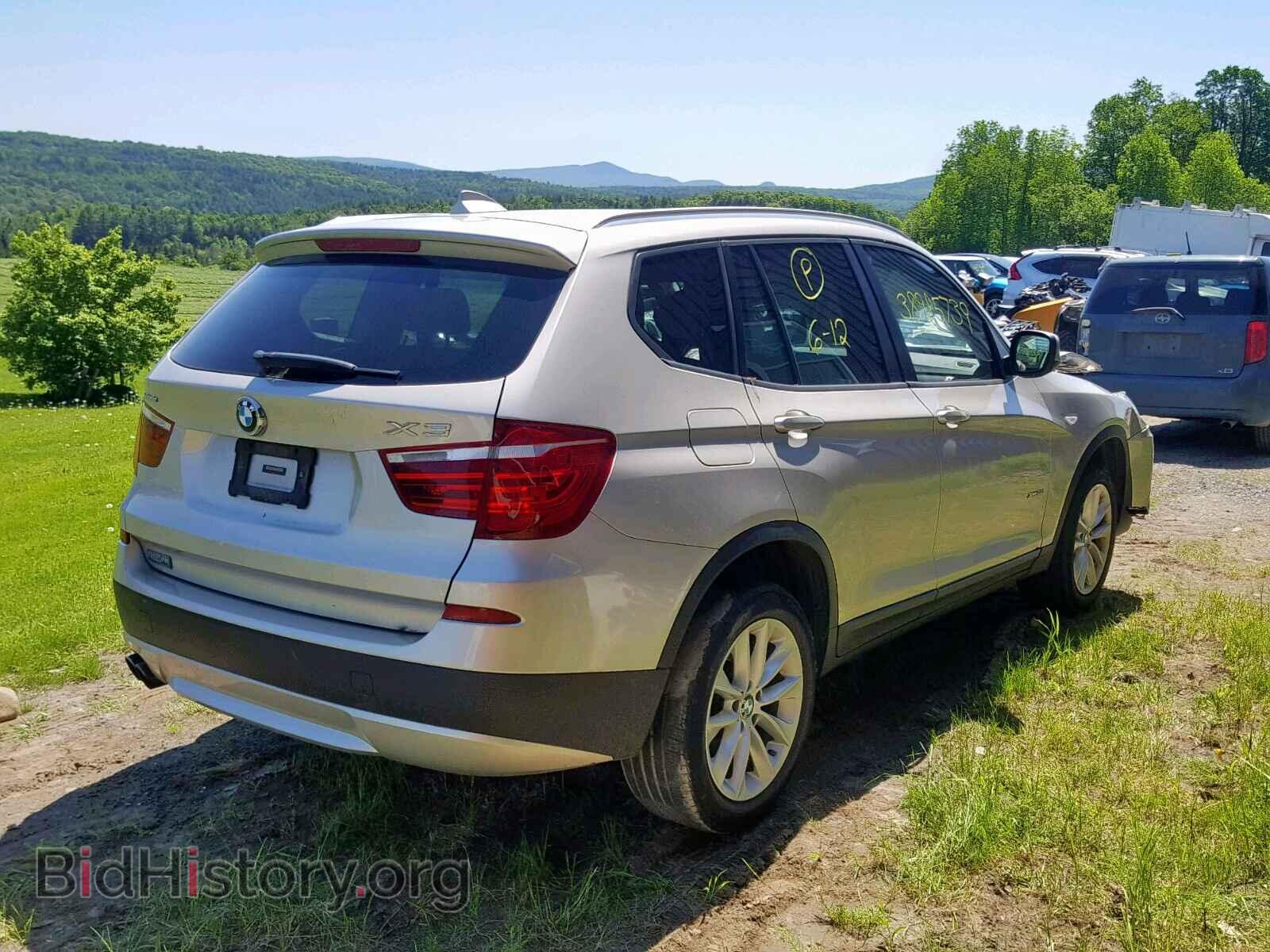 2014 BMW X3 - VIN: 5UXWX9C57E0D43091 - Фото 4