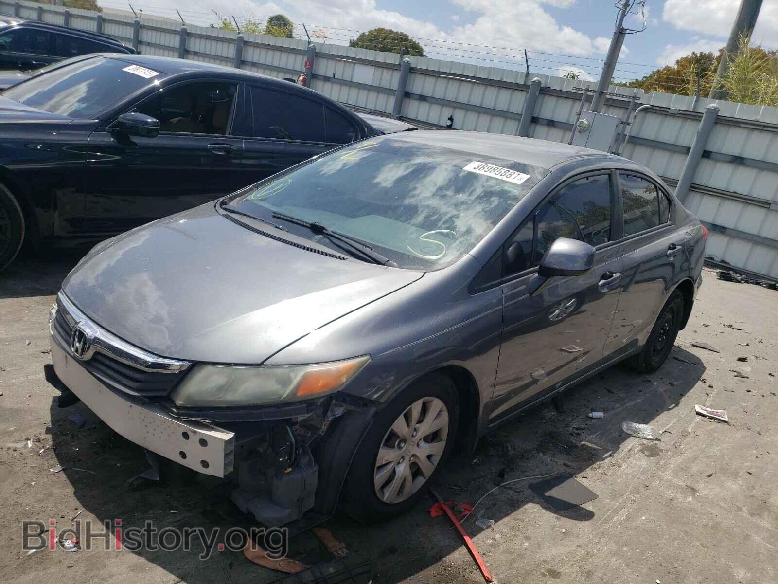 2012 HONDA CIVIC - VIN: 19XFB2F50CE094167 - Фото 2