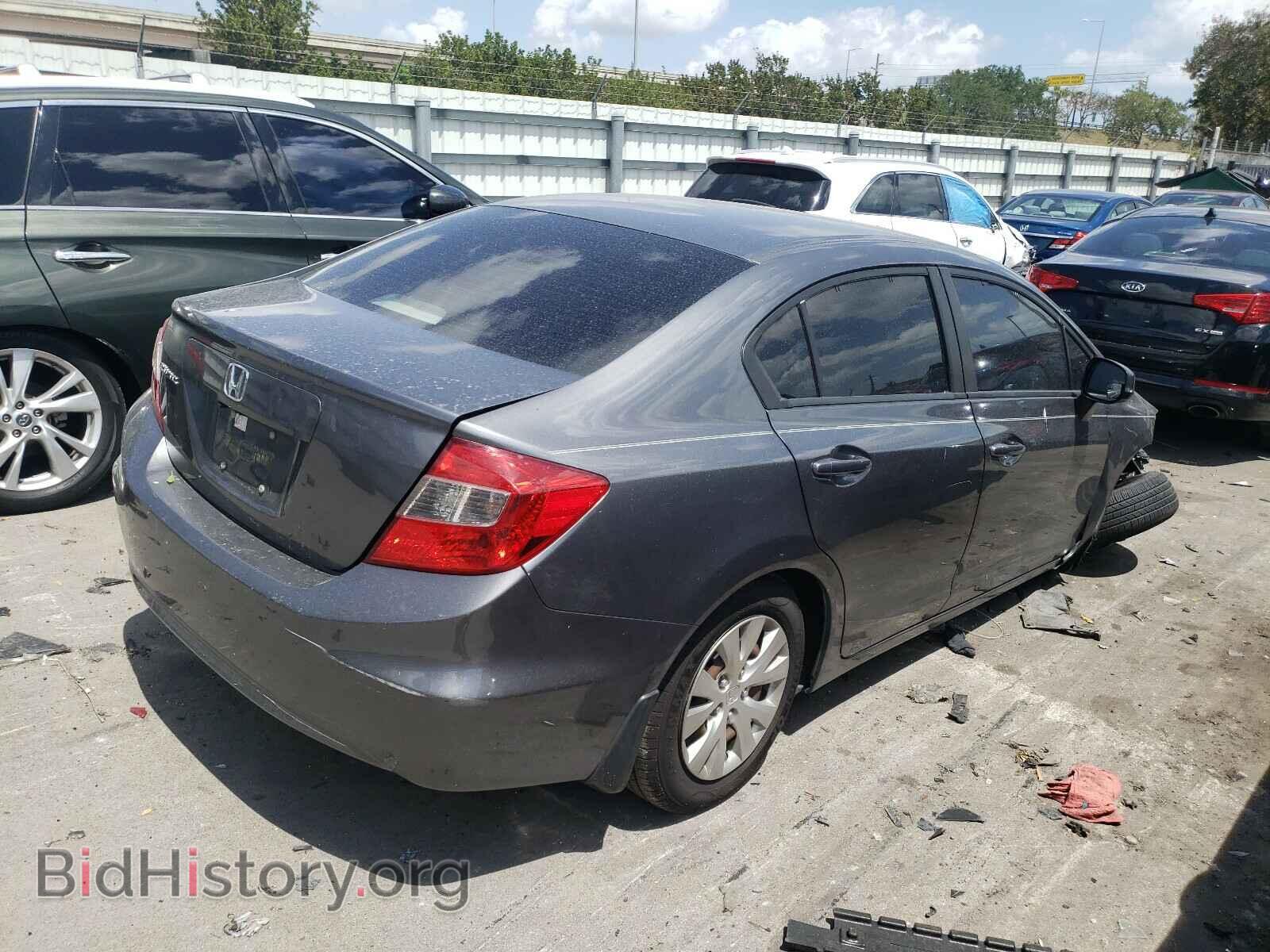 2012 HONDA CIVIC - VIN: 19XFB2F50CE094167 - Фото 4