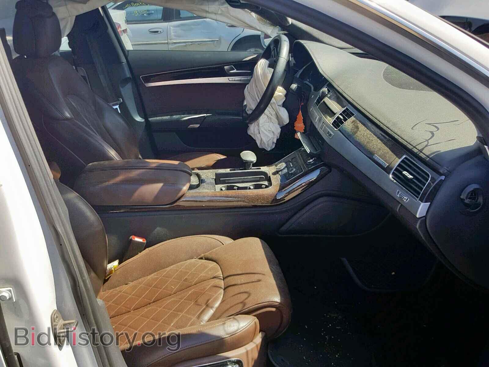 2013 AUDI A8 - VIN: WAUAGAFD0DN003230 - Фото 5