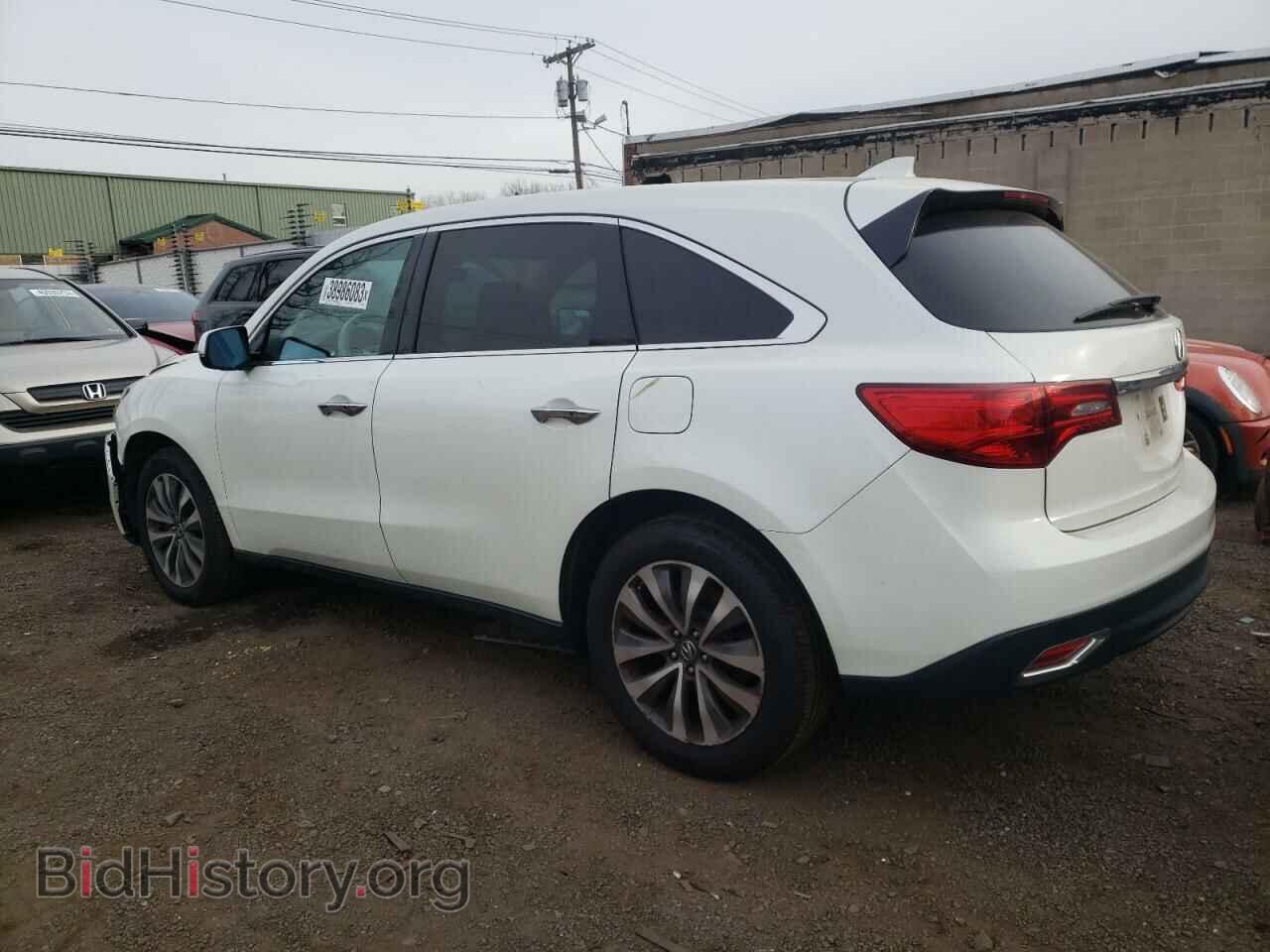 2016 ACURA MDX - VIN: 5FRYD4H4XGB021308 - Фото 2