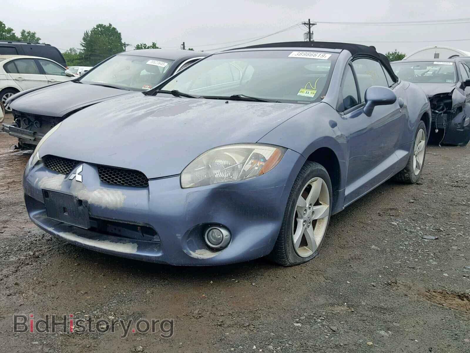 2007 MITSUBISHI ECLIPSE - VIN: 4A3AL25F37E048896 - Фото 2