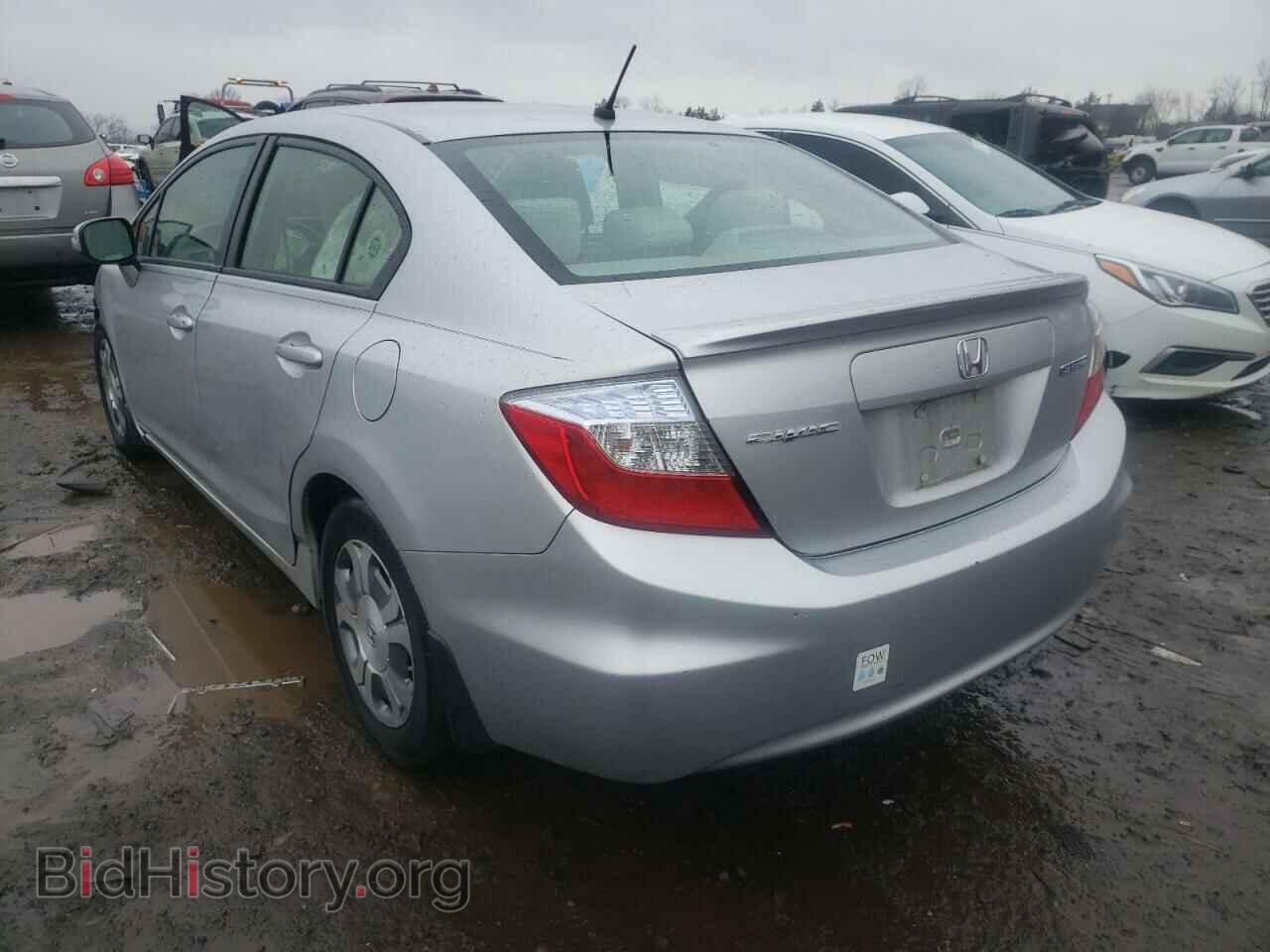 2012 HONDA CIVIC - VIN: JHMFB4F28CS008889 - Фото 3