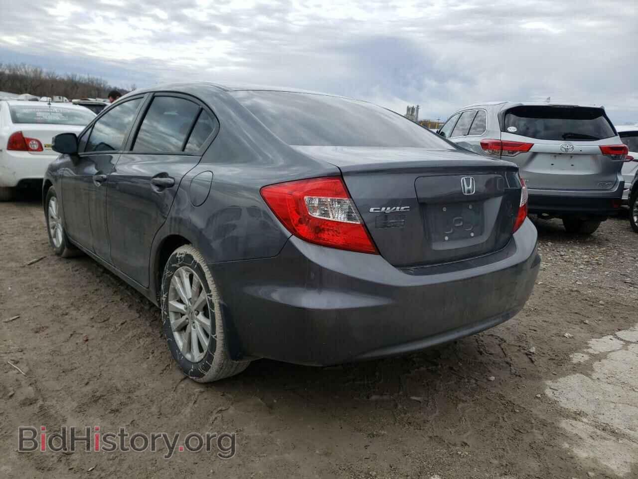 2012 HONDA CIVIC - VIN: 19XFB2F99CE048372 - Фото 3