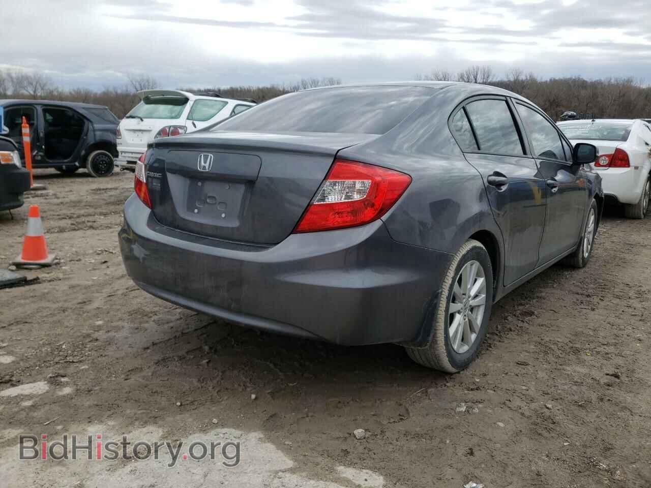 2012 HONDA CIVIC - VIN: 19XFB2F99CE048372 - Фото 4