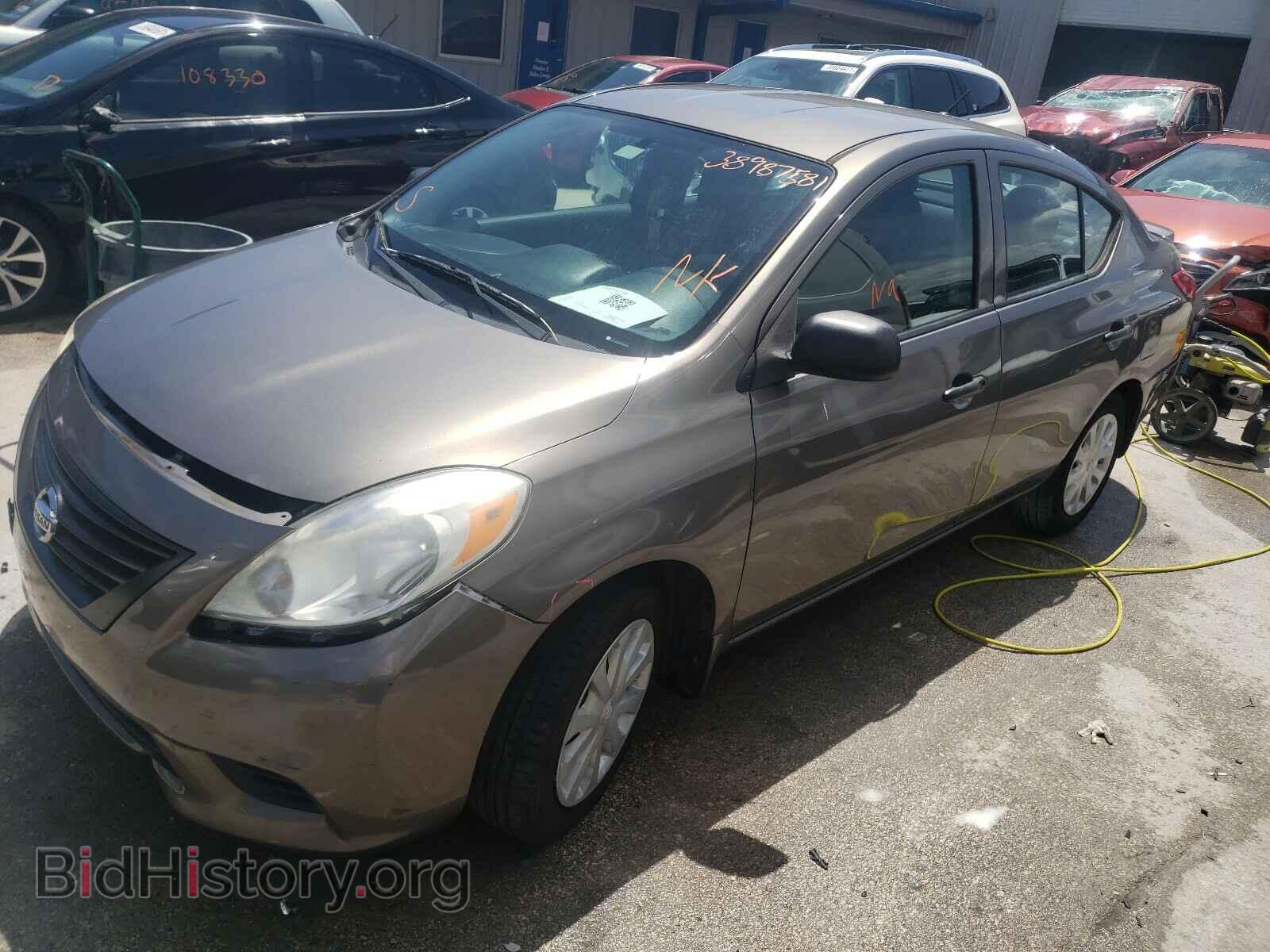 2014 NISSAN VERSA - VIN: 3N1CN7AP2EL845268 - Фото 2