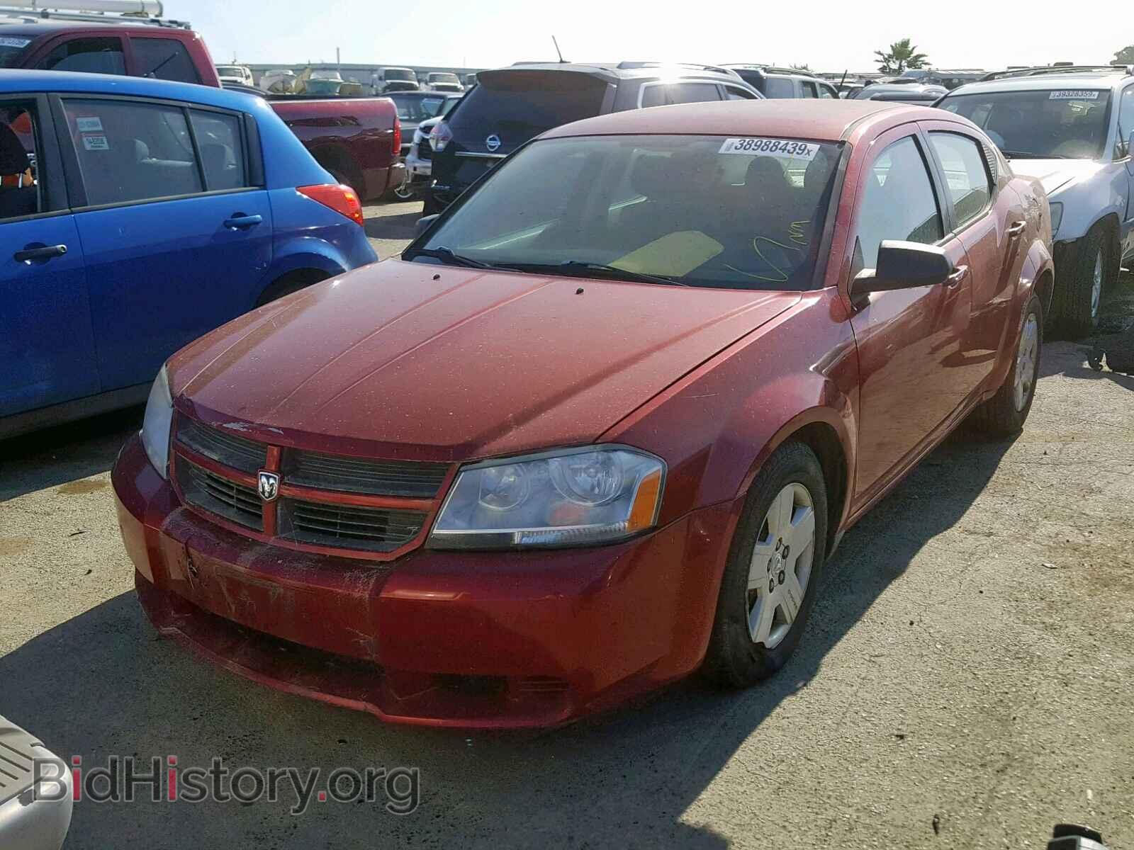 2008 DODGE AVENGER - VIN: 1B3LC46K38N693585 - Фото 2