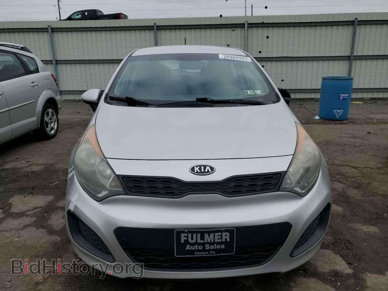 2012 KIA RIO - VIN: KNADM5A39C6089092 - Фото 5