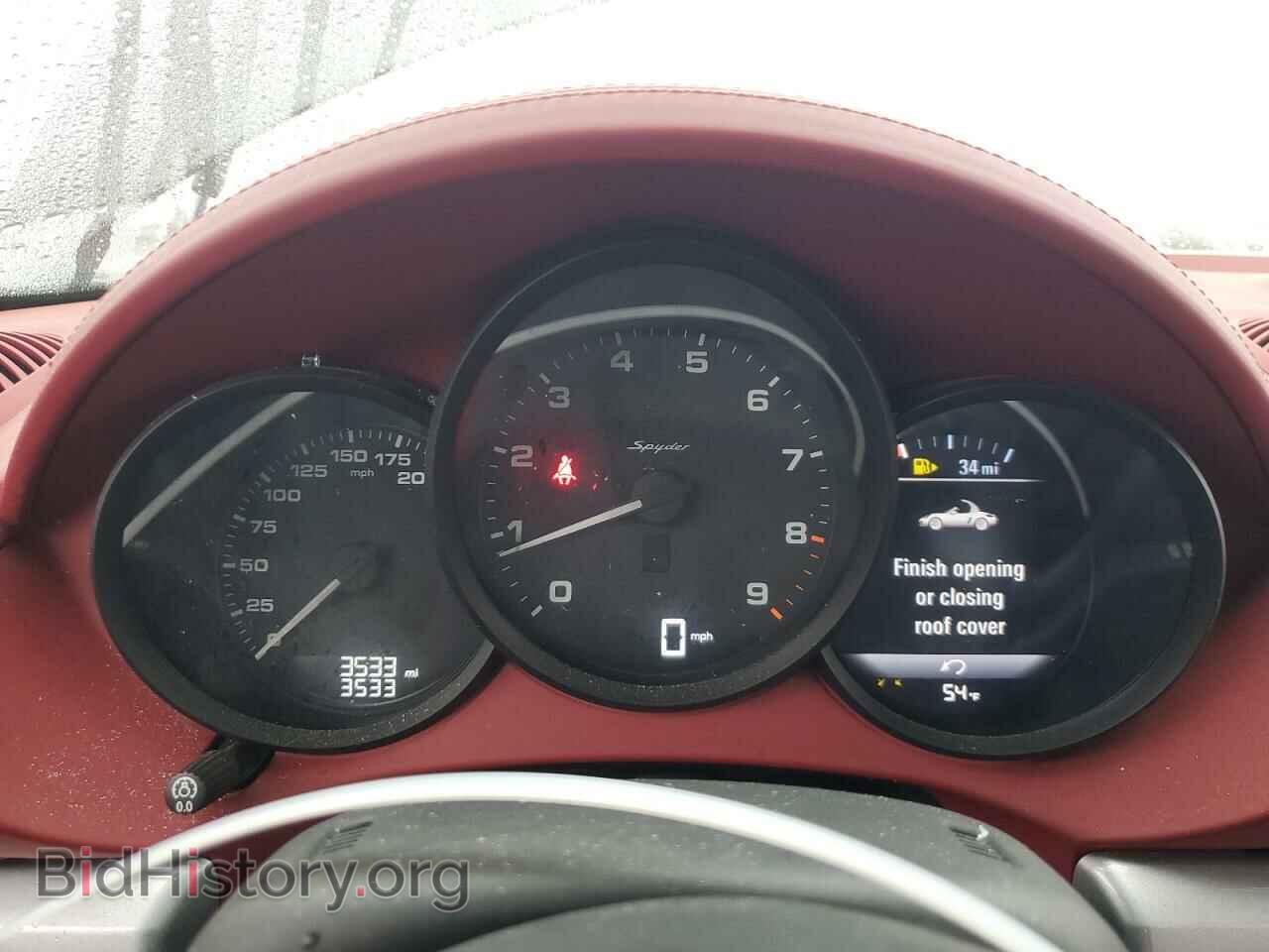 2021 PORSCHE BOXSTER - VIN: WP0CC2A89MS240405 - Фото 9