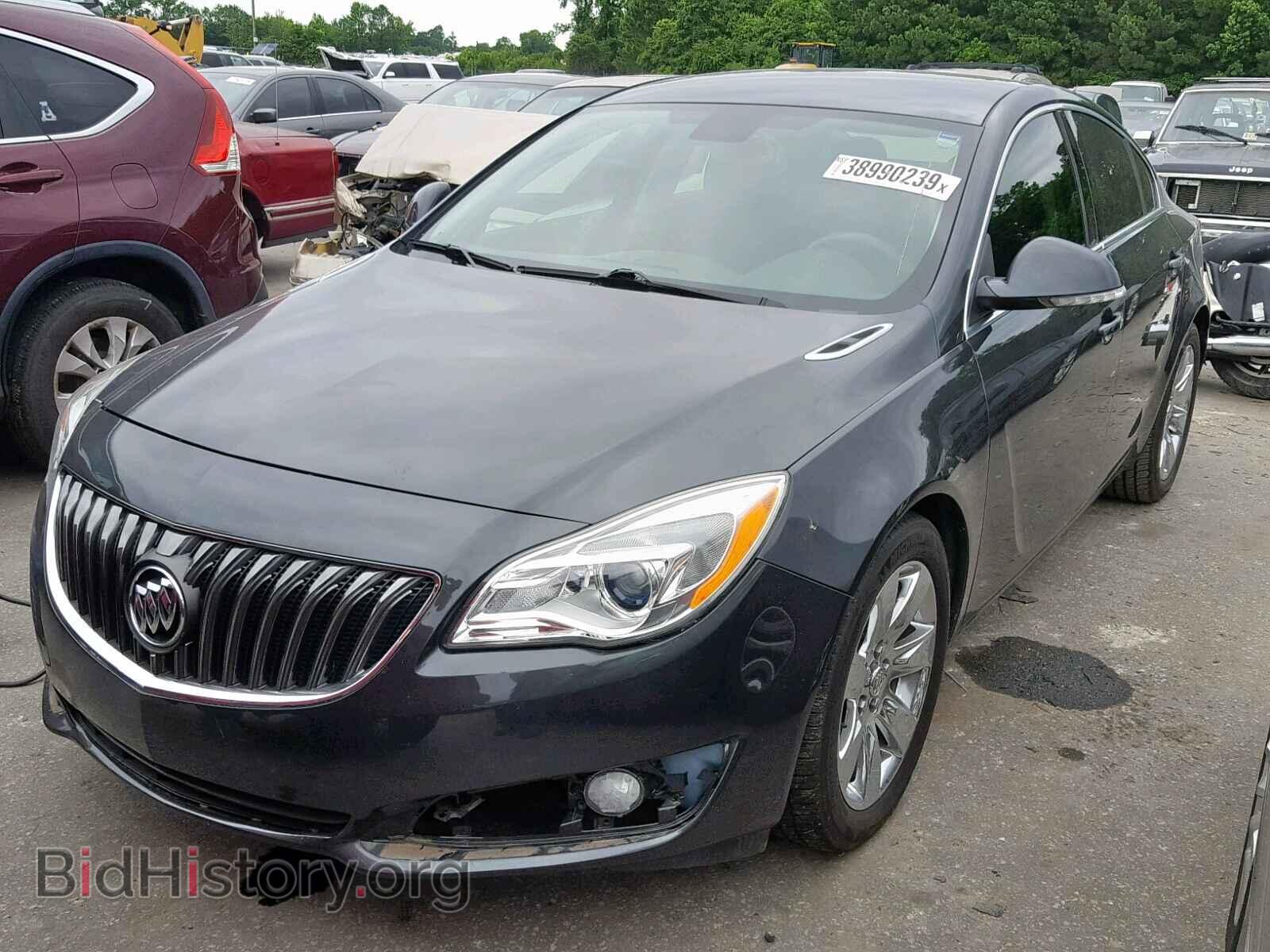 2014 BUICK REGAL - VIN: 2G4GN5EX7E9237774 - Фото 2