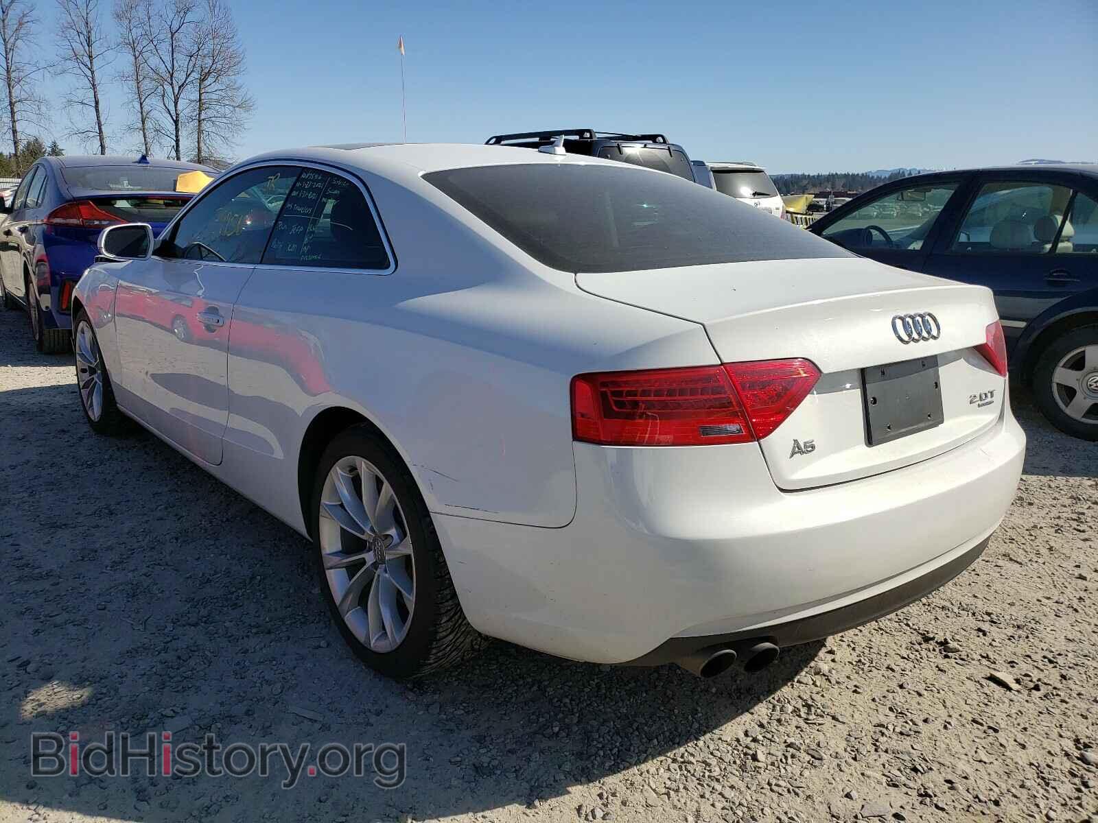 2013 AUDI A5 - VIN: WAUCFAFR9DA056409 - Фото 3