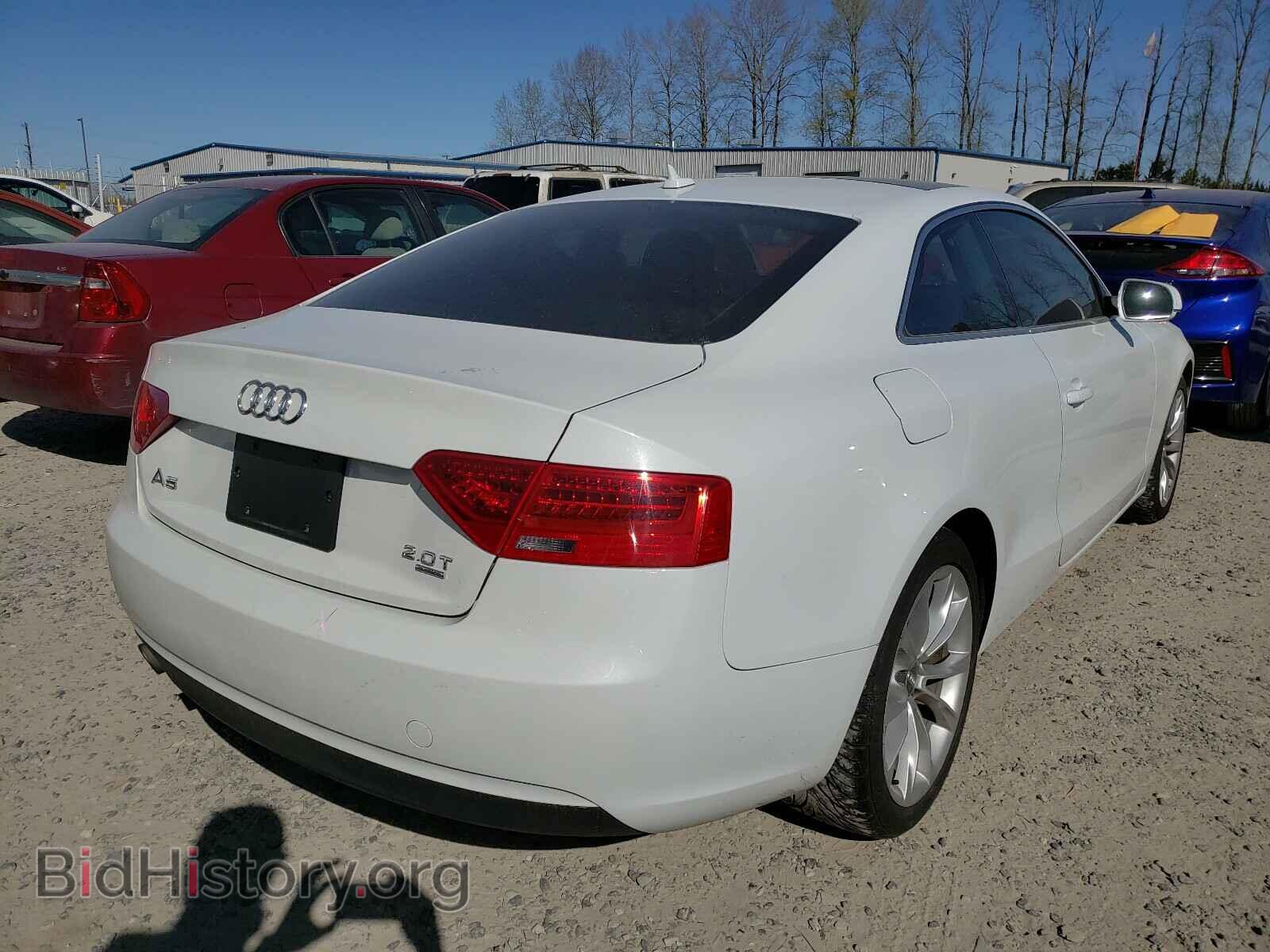 2013 AUDI A5 - VIN: WAUCFAFR9DA056409 - Фото 4
