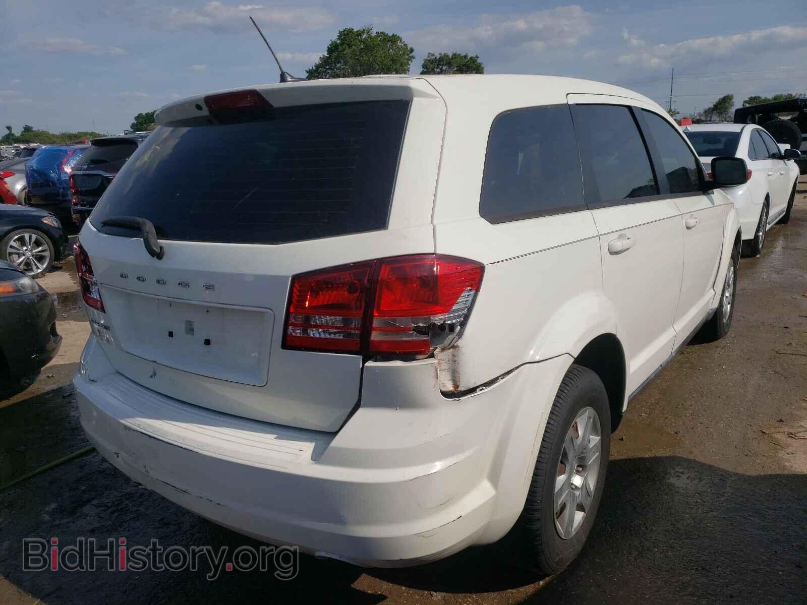 2012 DODGE JOURNEY - VIN: 3C4PDCAB2CT273307 - Фото 4