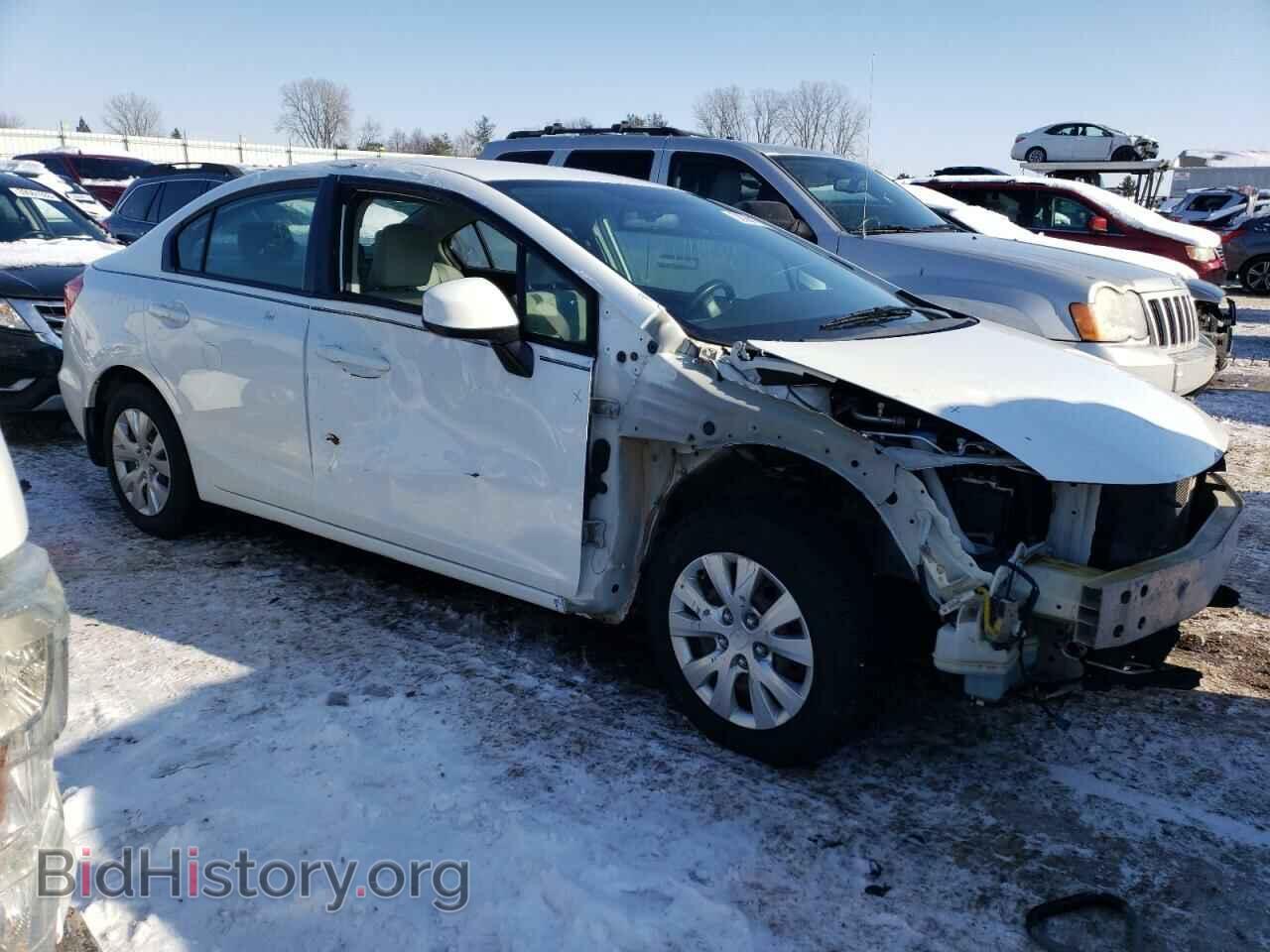 2012 HONDA CIVIC - VIN: 19XFB2F57CE007090 - Фото 4